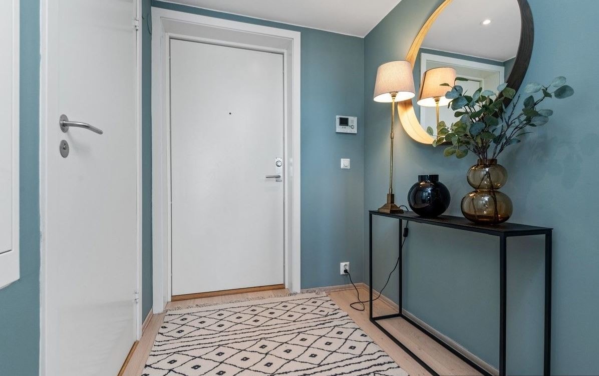 Leilighetens inngangsparti. Galleribilde