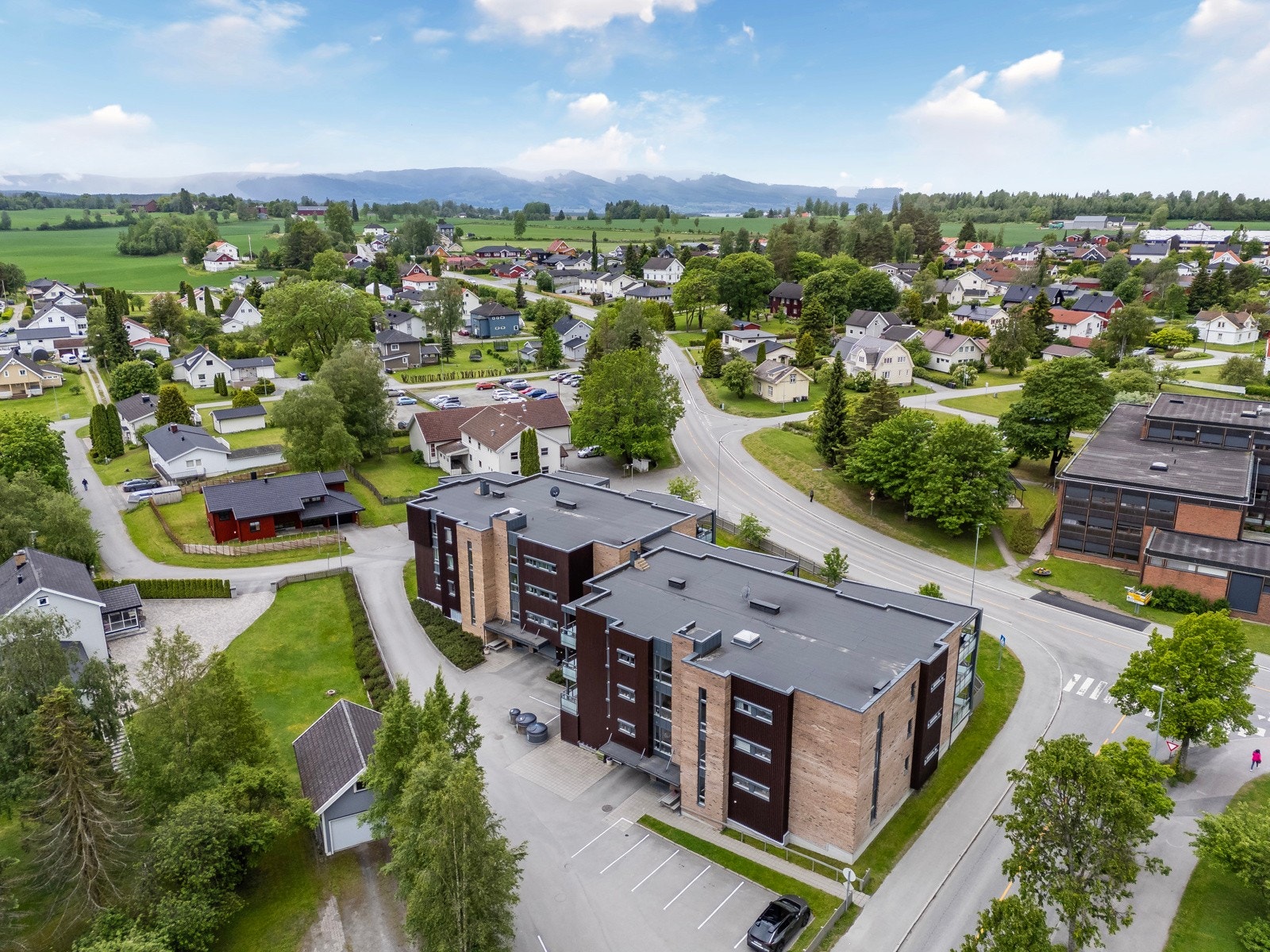 Dronefoto Galleribilde