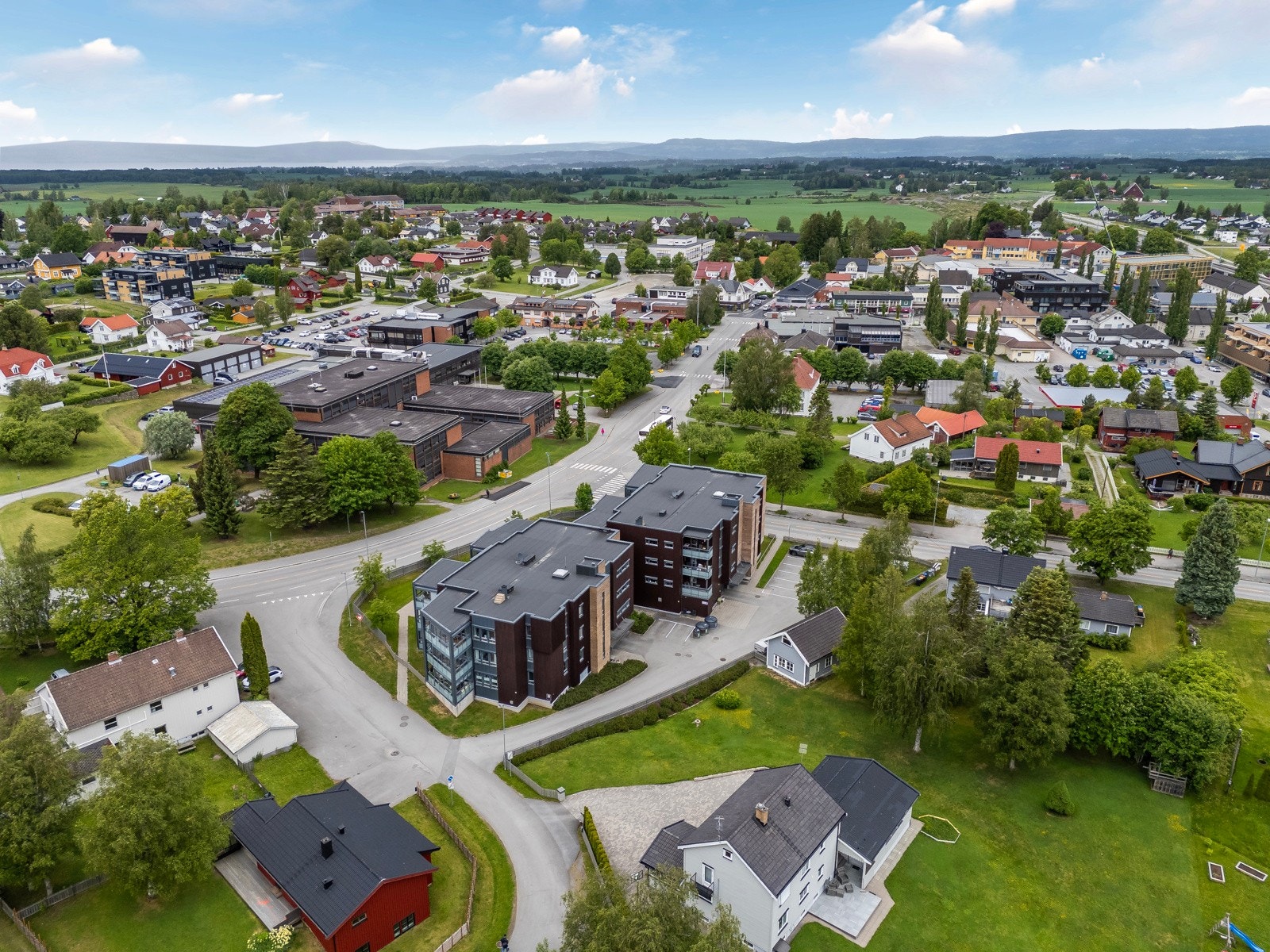 Dronefoto Galleribilde