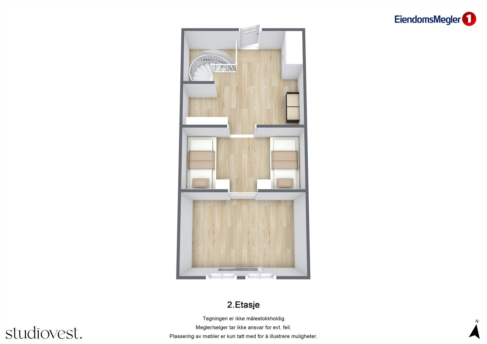 Planskisse Galleribilde