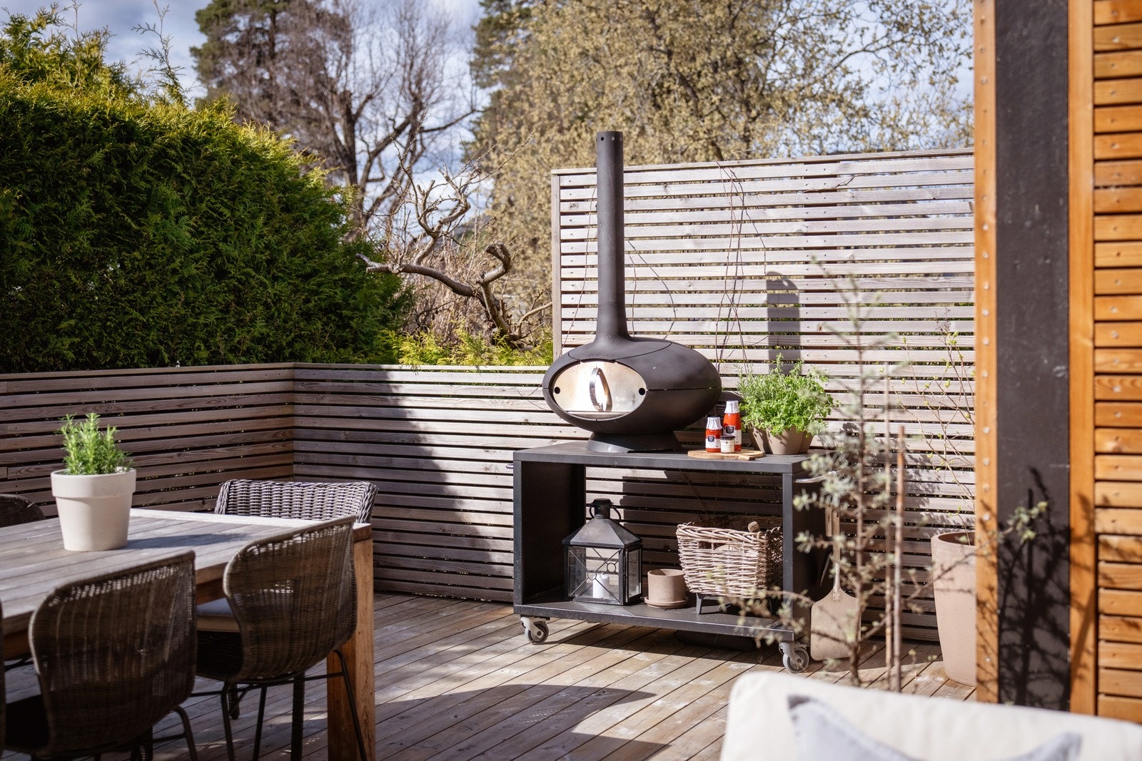 Her kan grillmesteren kose seg! Galleribilde