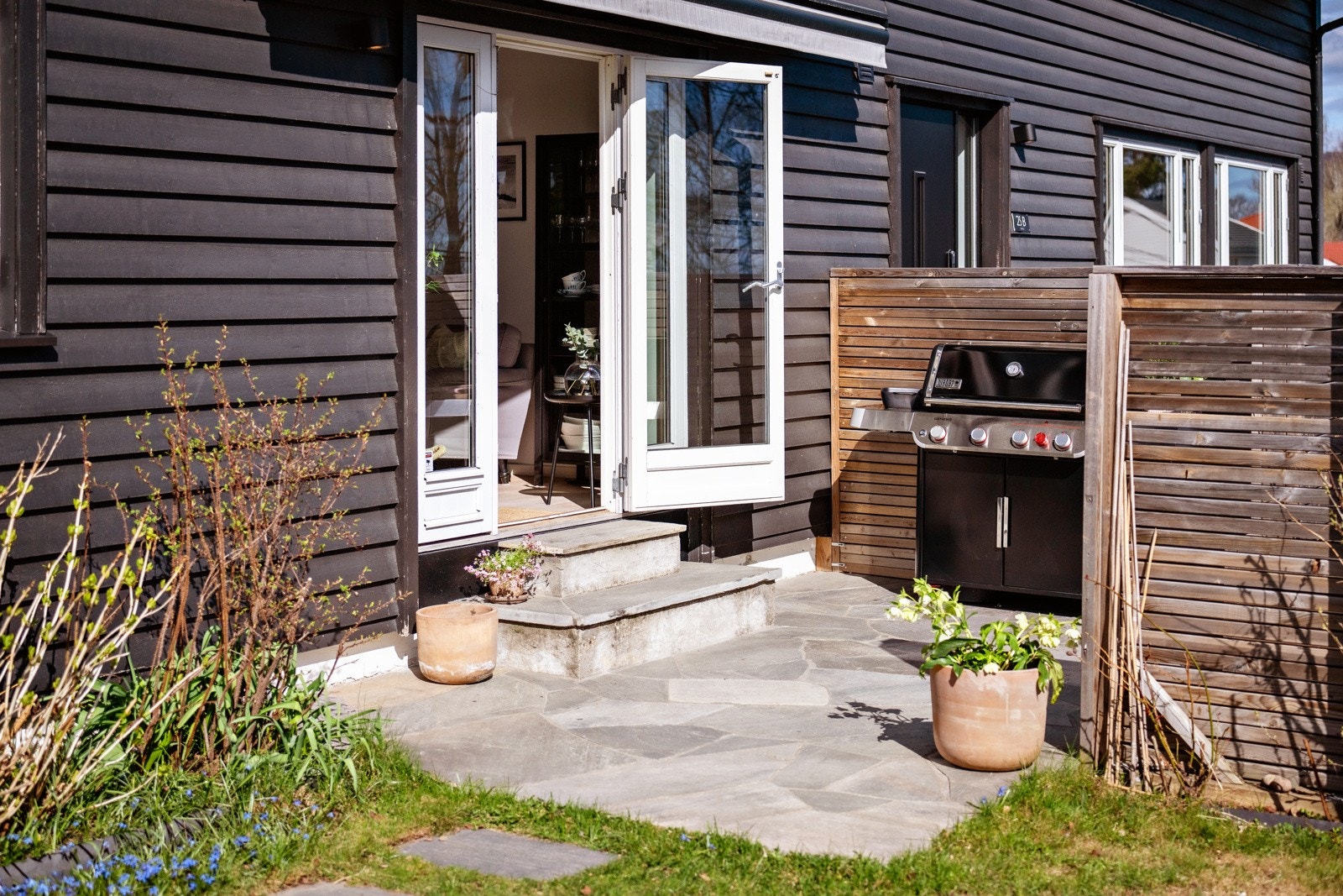 Utgang terrassen Galleribilde