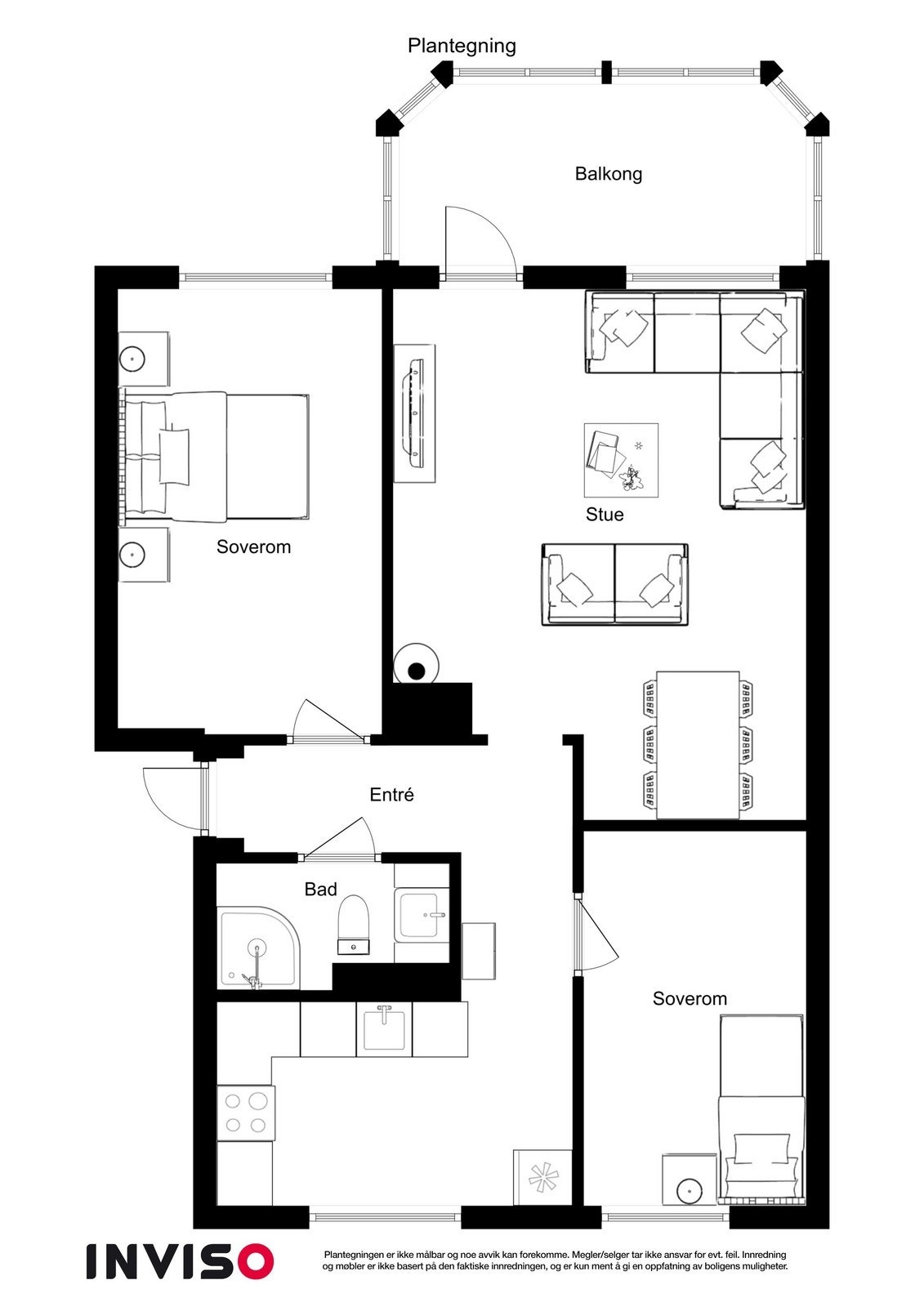 Plantegning. Galleribilde