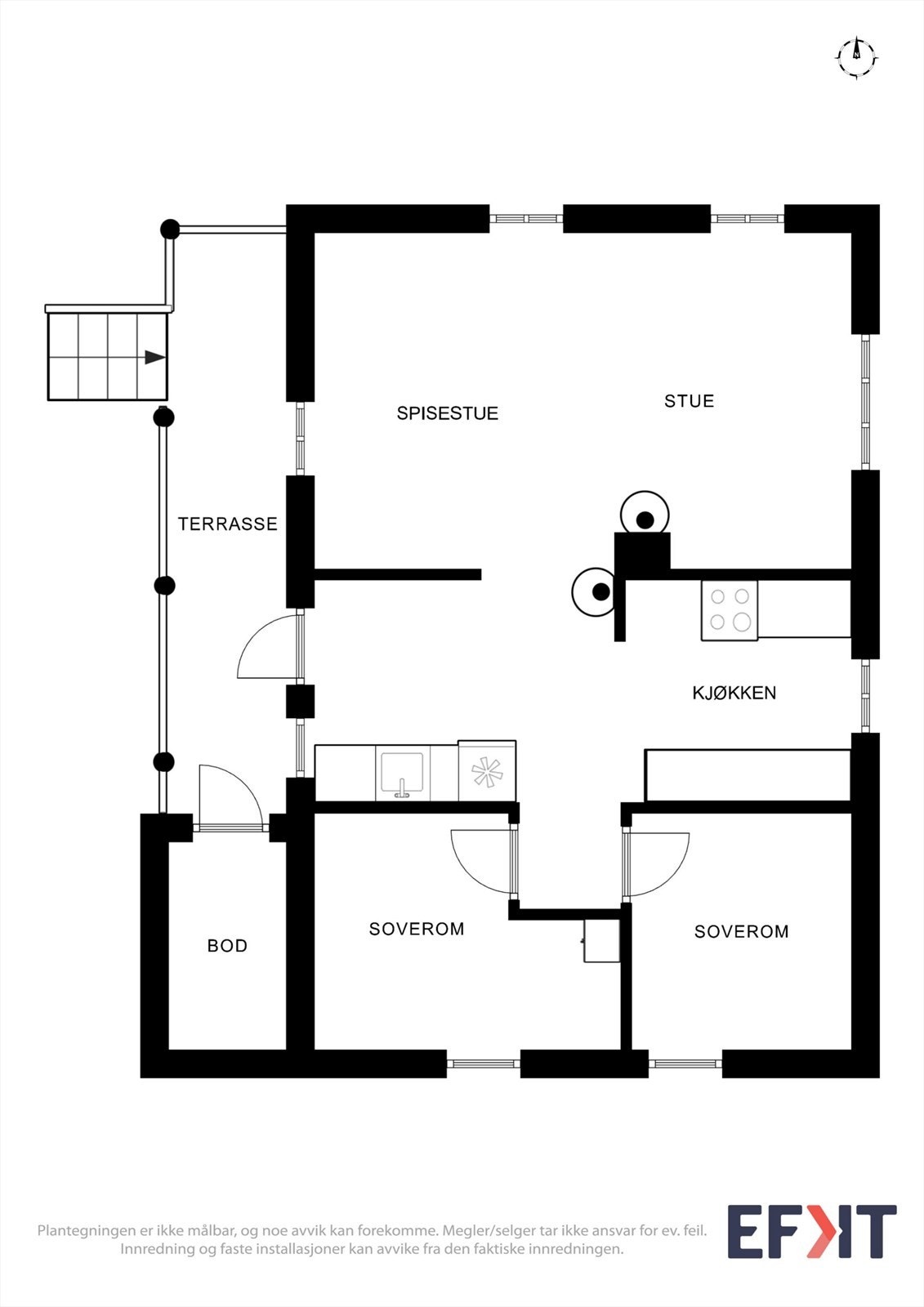 Plantegning Galleribilde