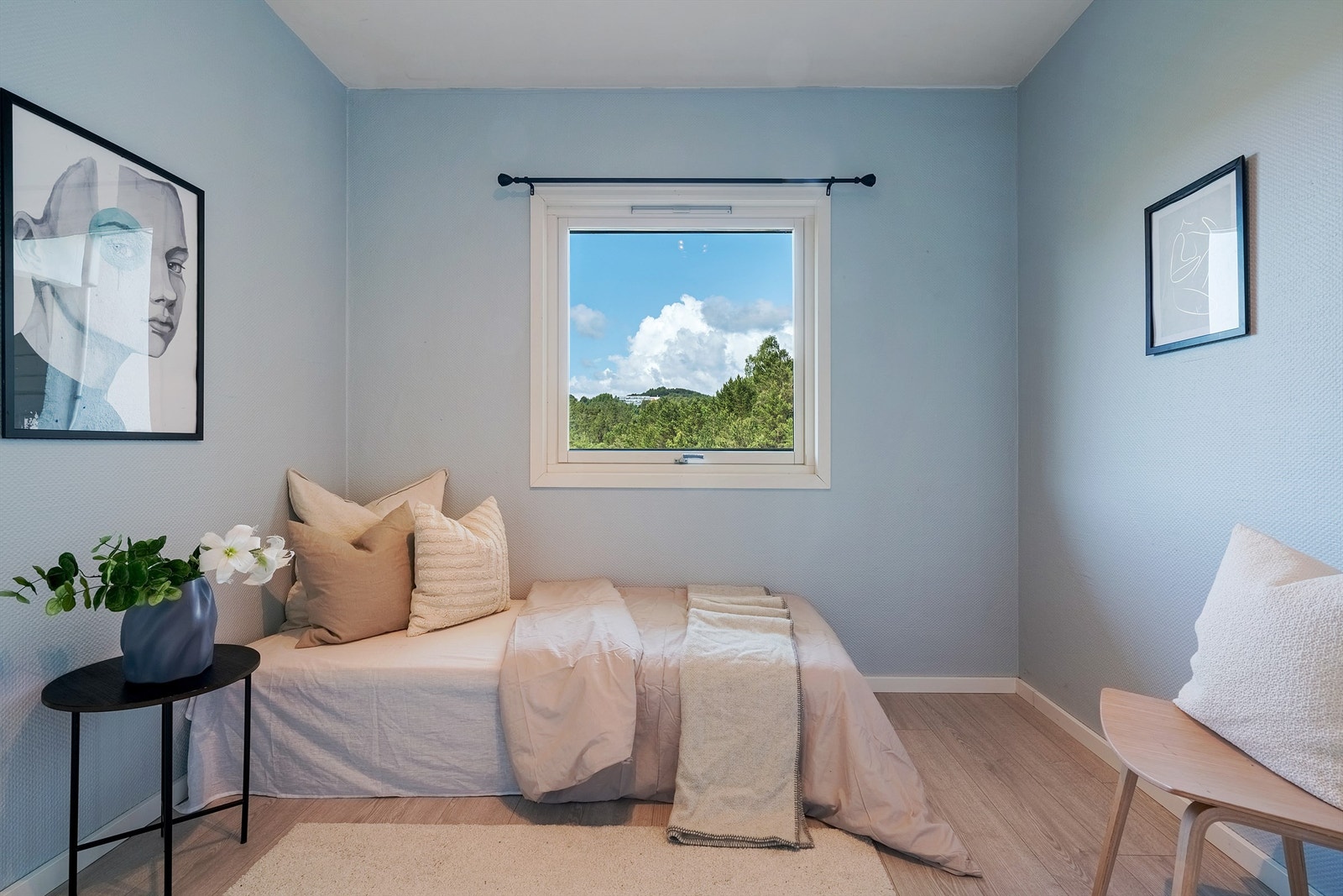 Leilighetens andre soverom, egner seg perfekt som barne/gjesterom Galleribilde