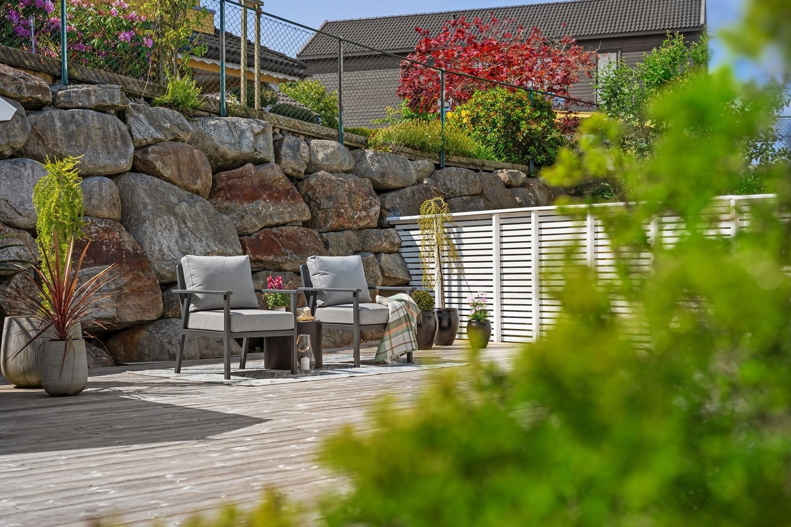 Her kan man virkelig nyte de fine dagene Galleribilde