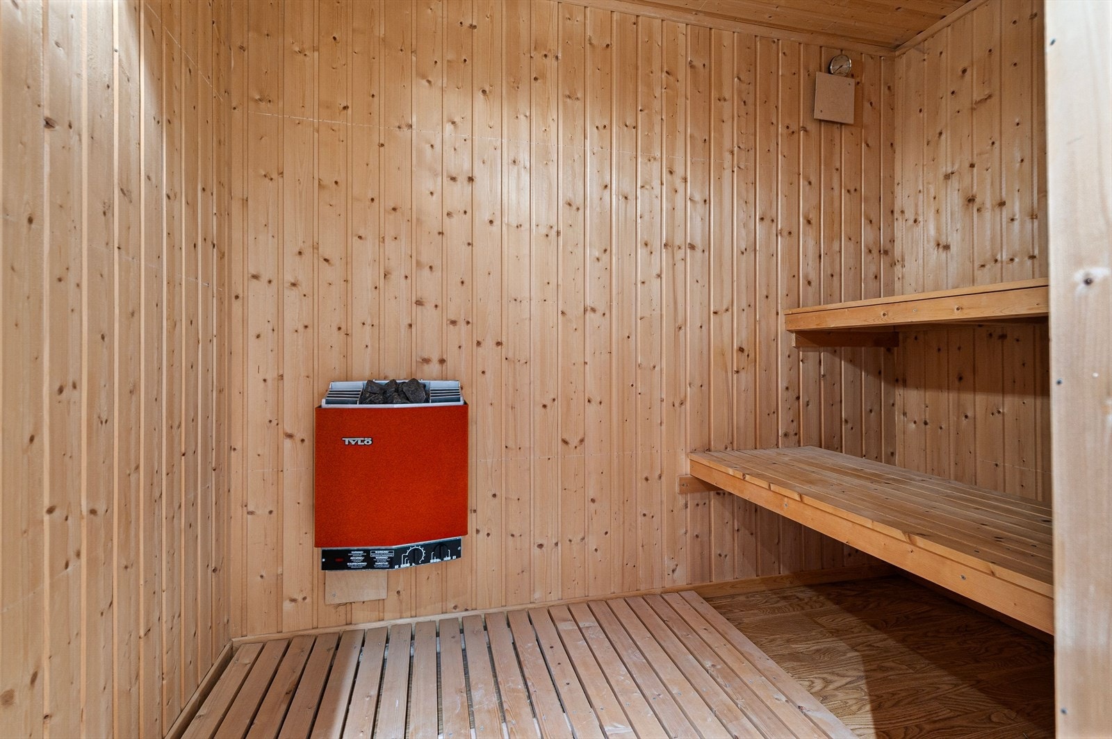 Badstue - Tilknyttet badet. Galleribilde