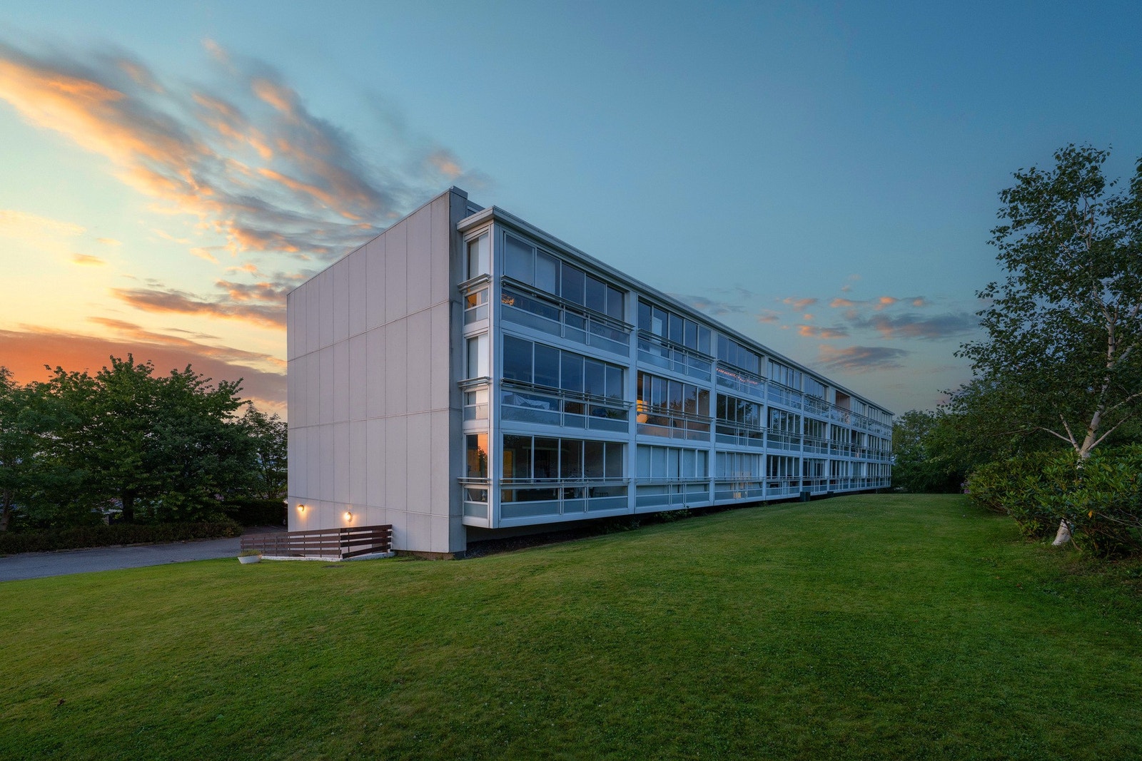 Leiligheten ligger i toppetasjen Galleribilde