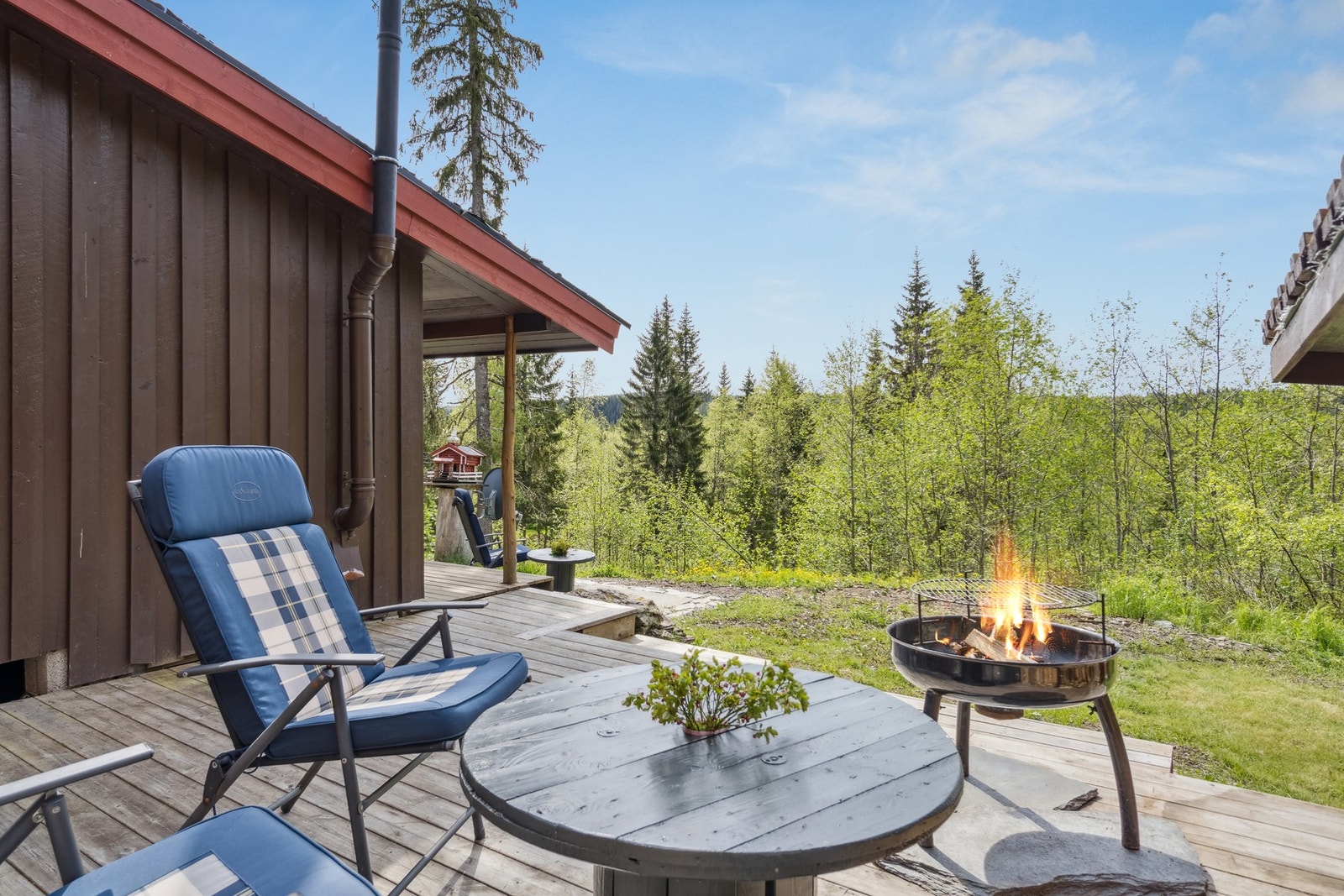 Her kan man nyte naturskjønne omgivelser. Galleribilde