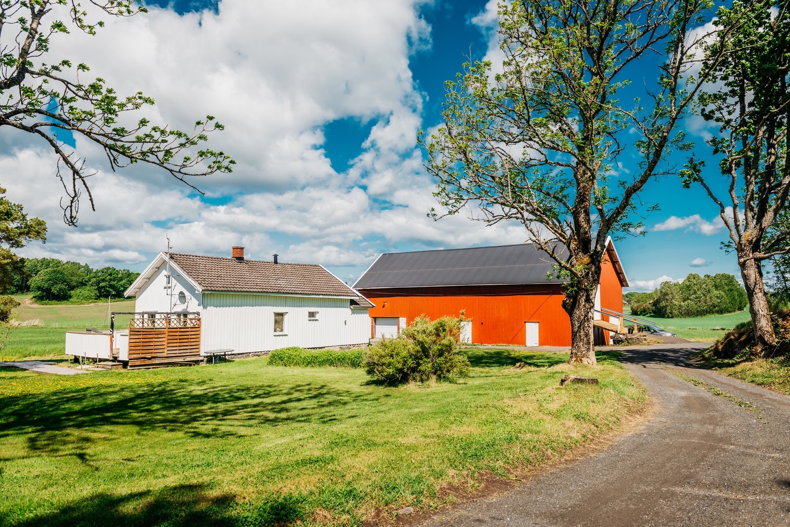 Det er nydelige solforhold på eiendommen. Sol fra tidlig morgen til sen kveld. Galleribilde