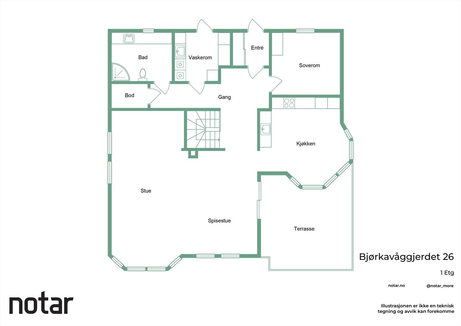 Hovedetasje Galleribilde