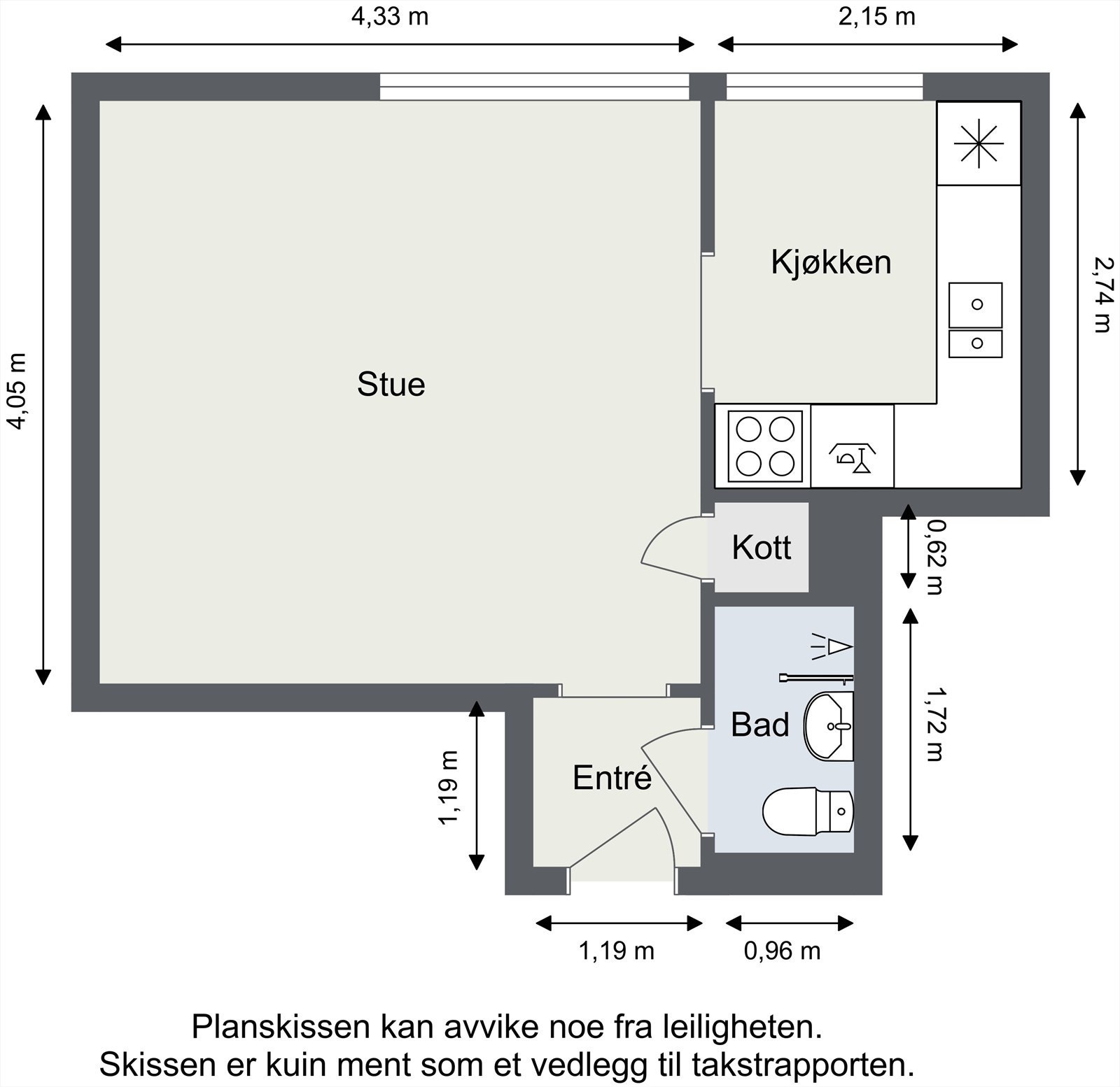 Plantegning. Galleribilde