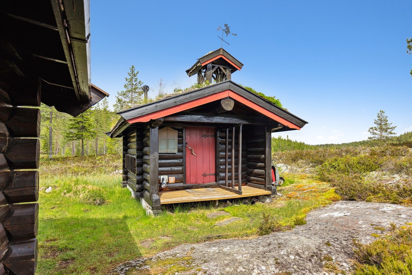 Stabbur/uthus. Galleribilde