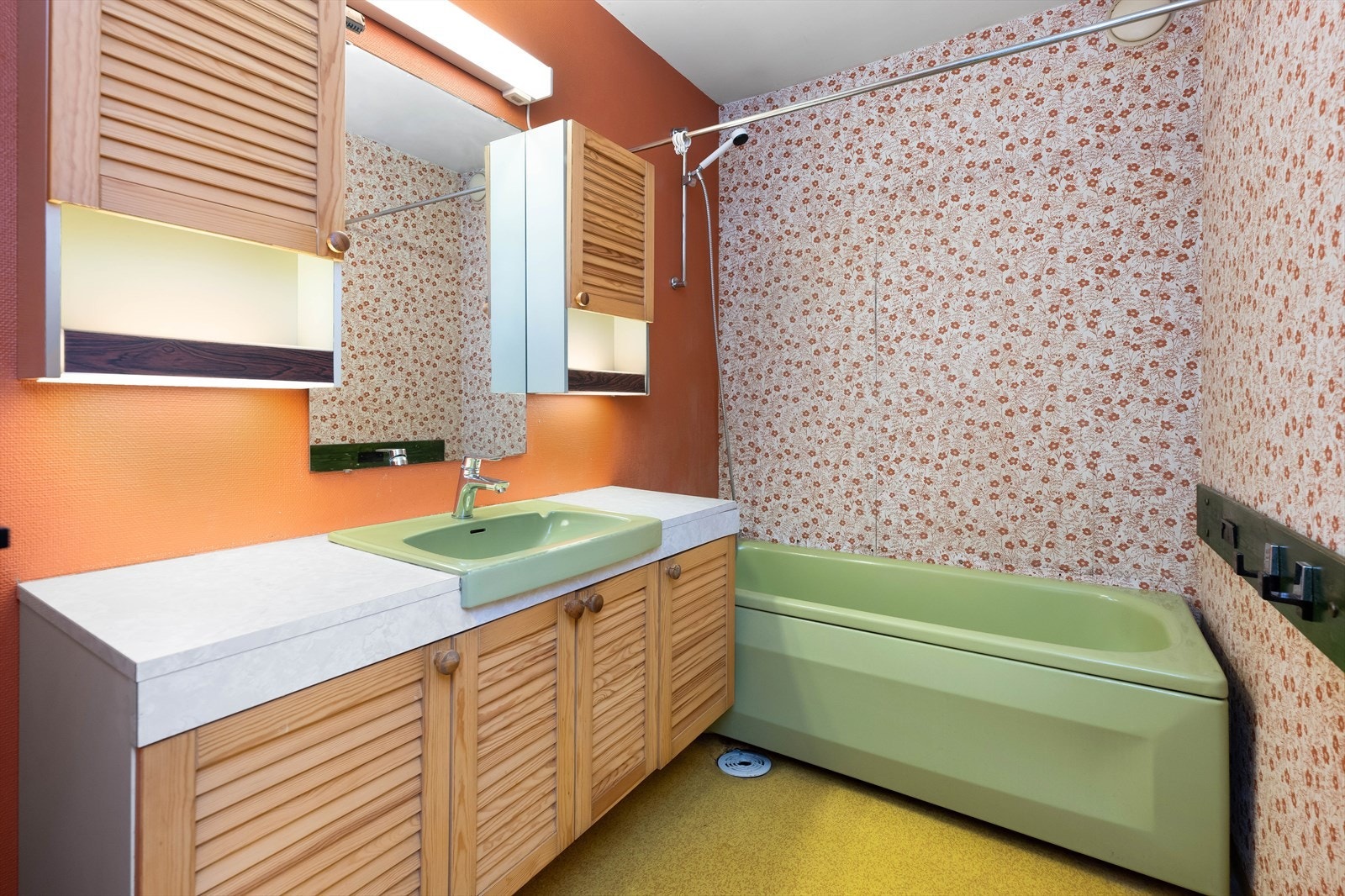 Badet trenger modernisering. Galleribilde