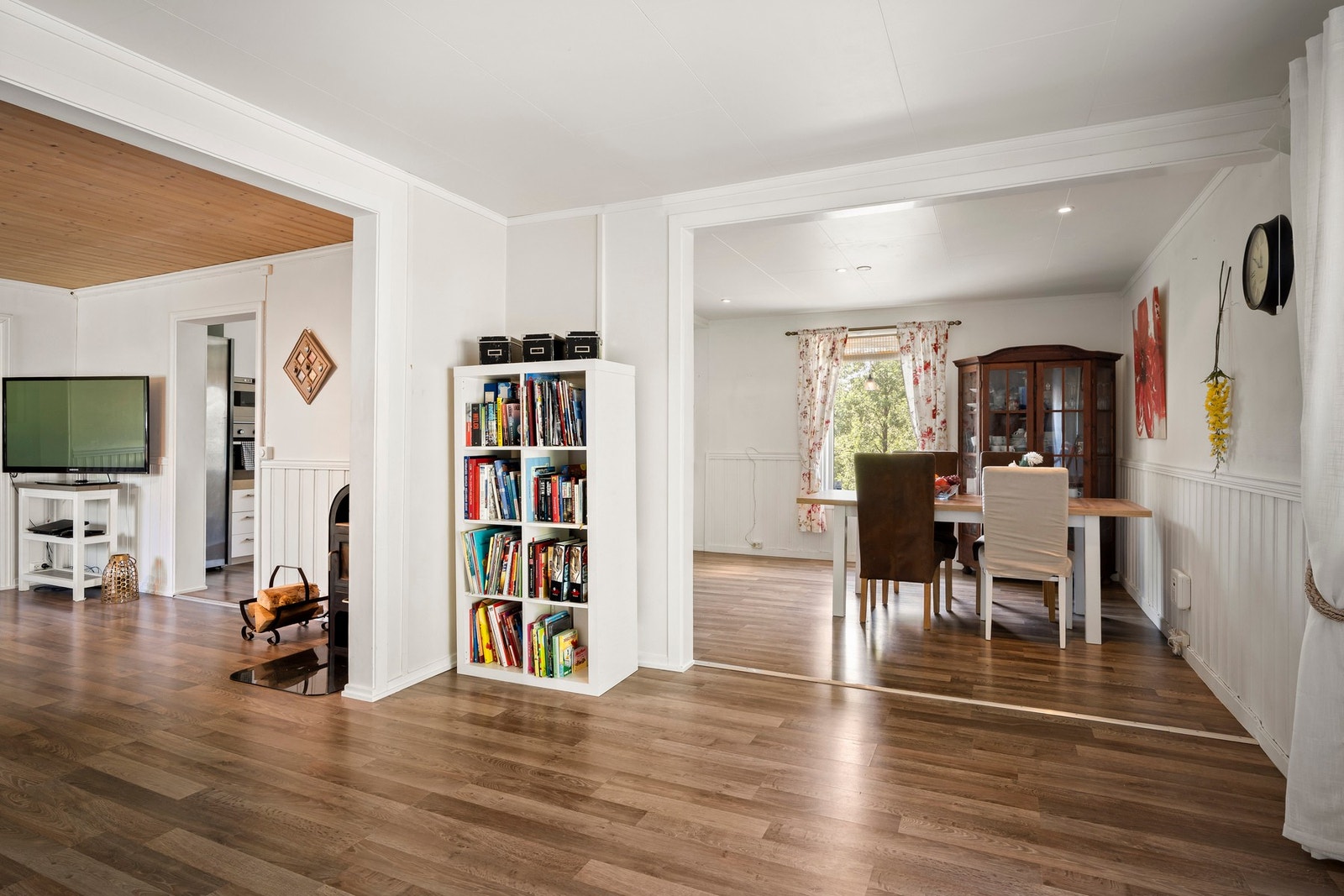 Rommets utforming gir fleksibilitet med tanke på møblering. Galleribilde