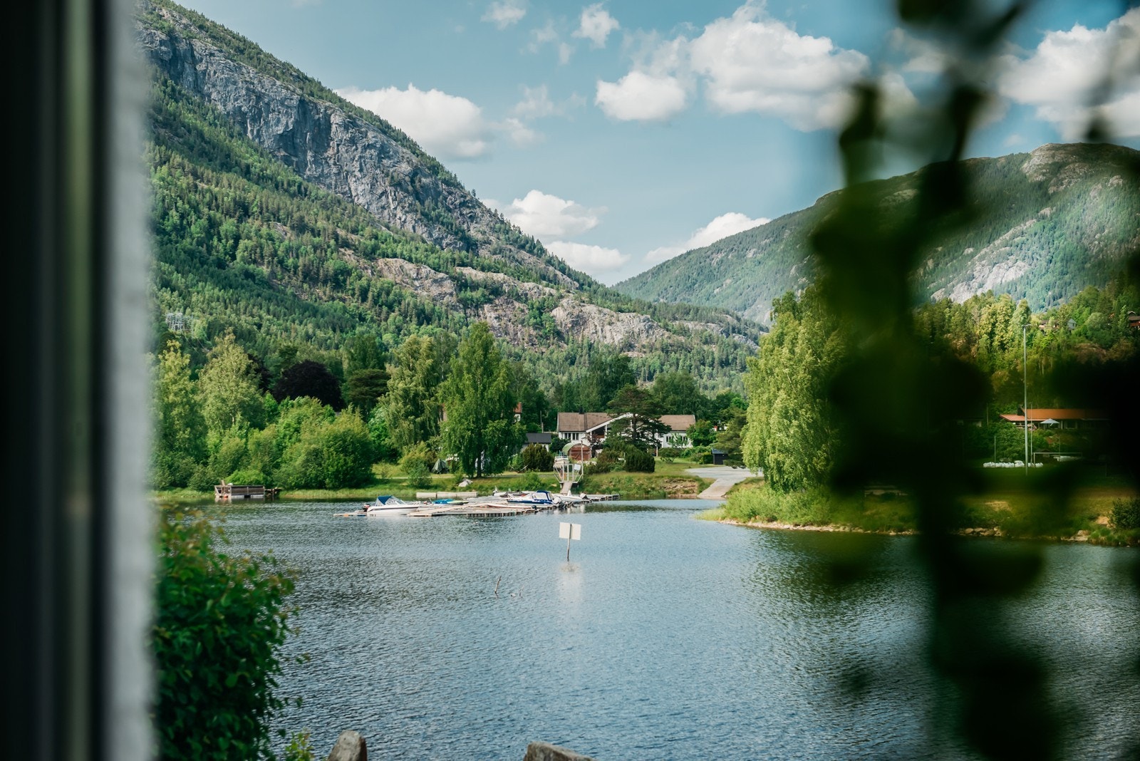 Utsikten fra soverommet er ingenting å klage på! Galleribilde