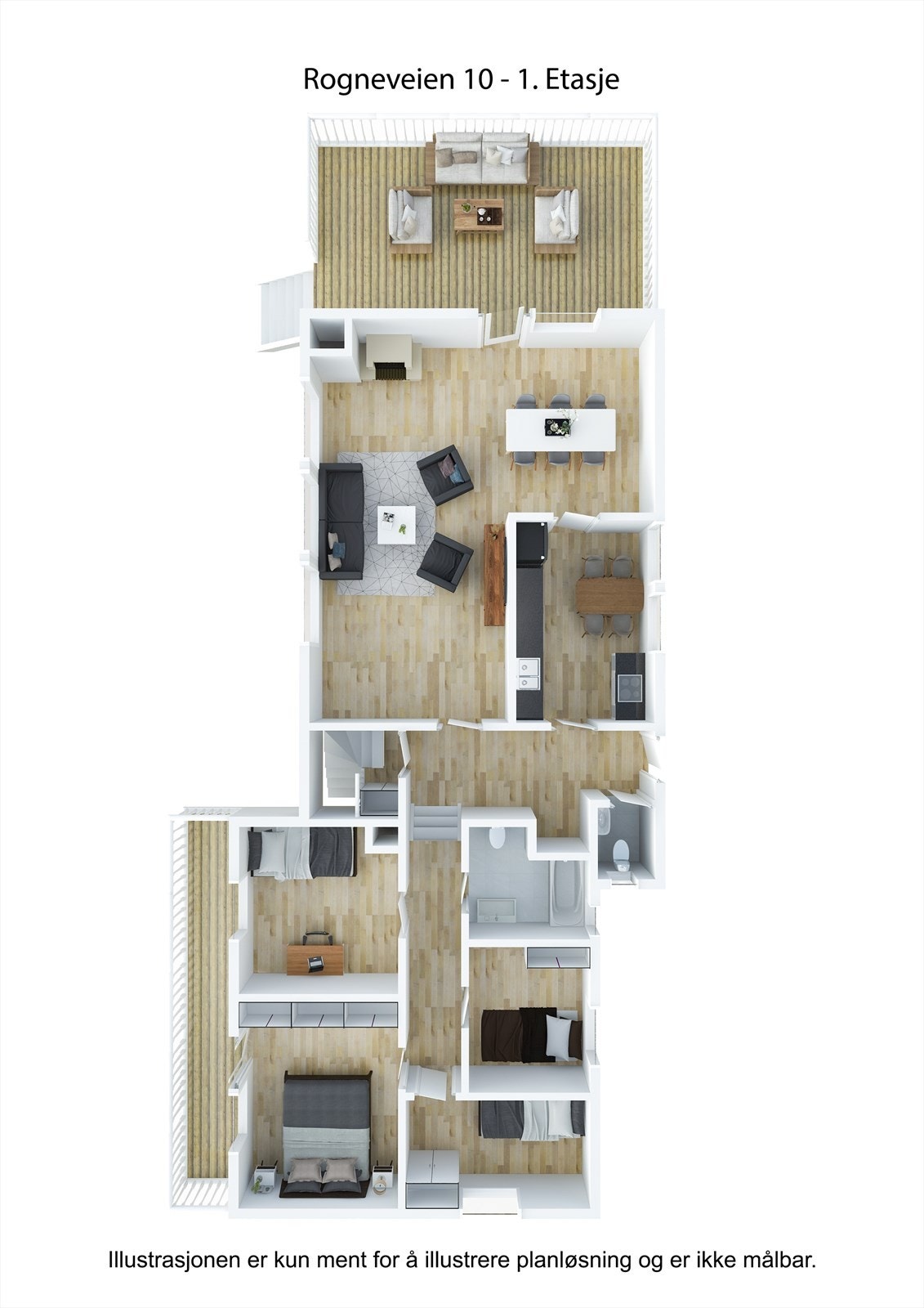 Planløsning 1. Etasje Galleribilde