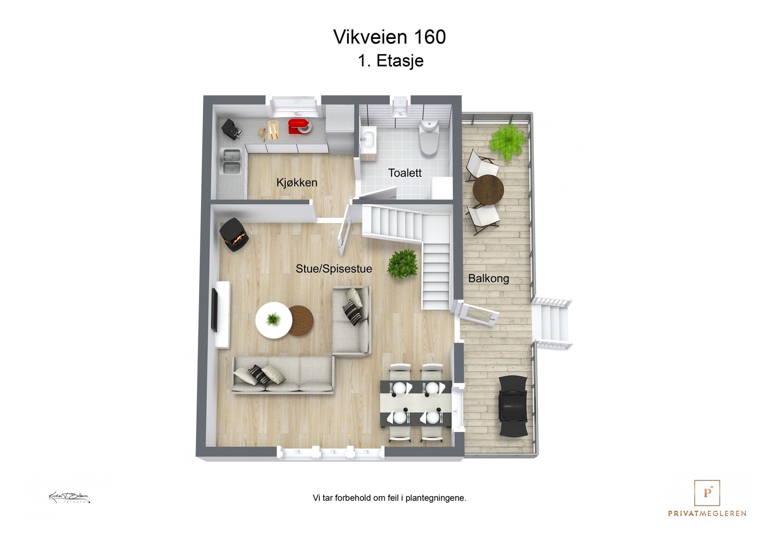 Plantegning Galleribilde