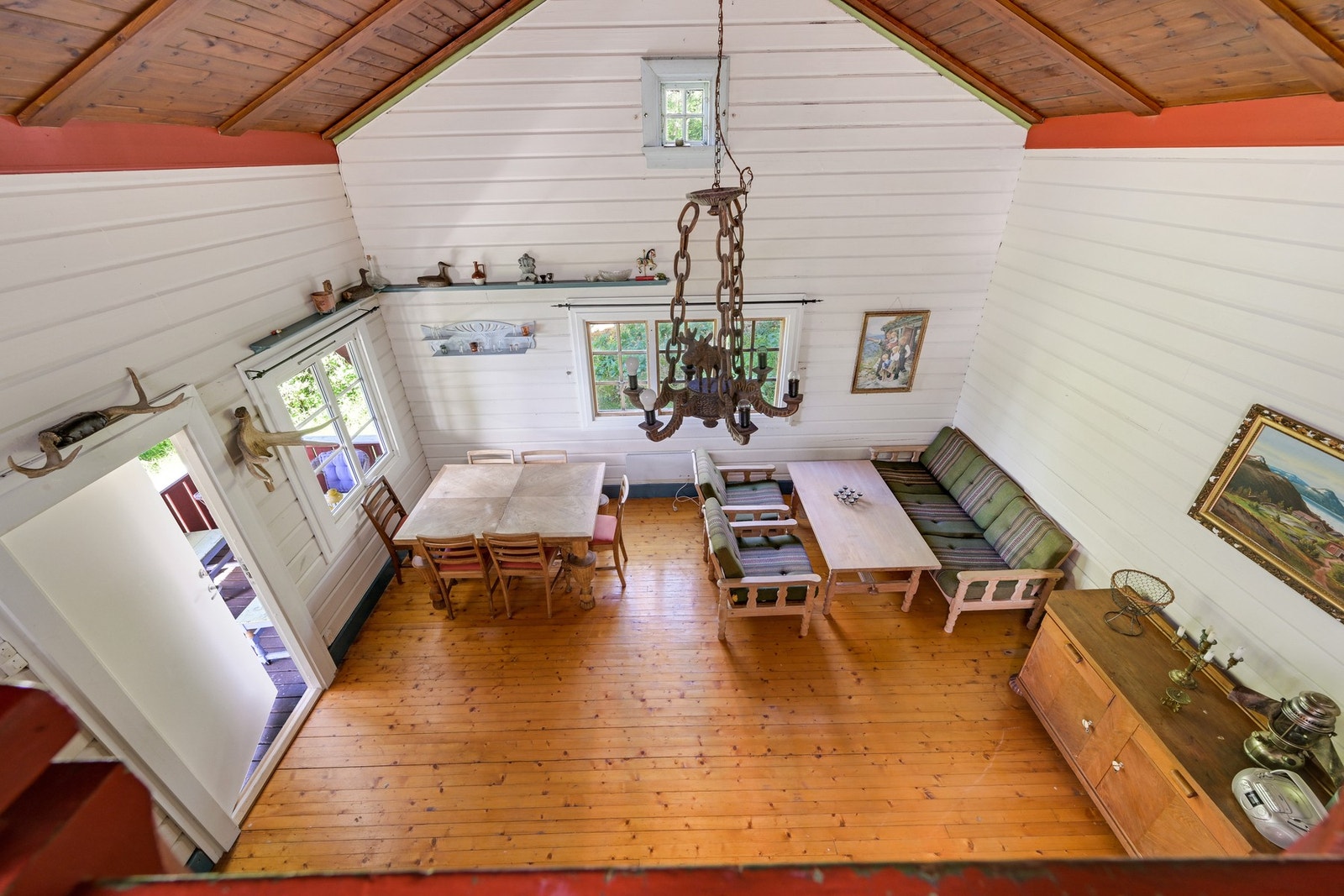 Herfra har man full oversikt Galleribilde