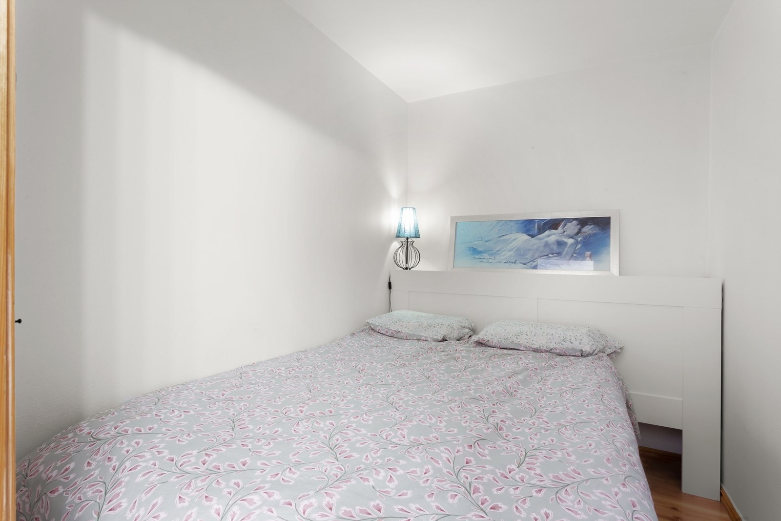 Alkoven er fleksibel og gir mulighet for skjermet sone i leiligheten. Galleribilde