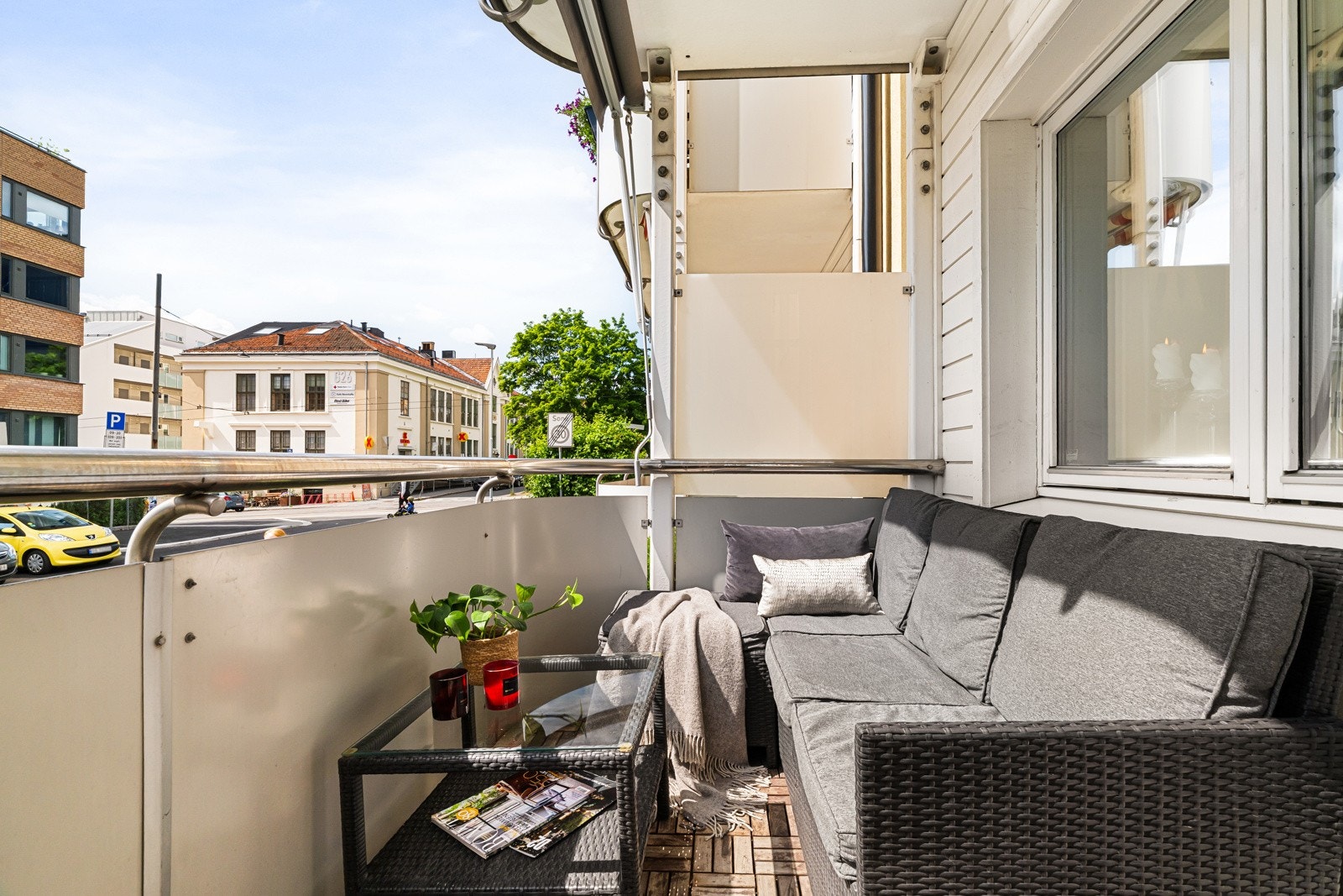 Her kan du nyte utsikten i rolige omgivelser. Galleribilde