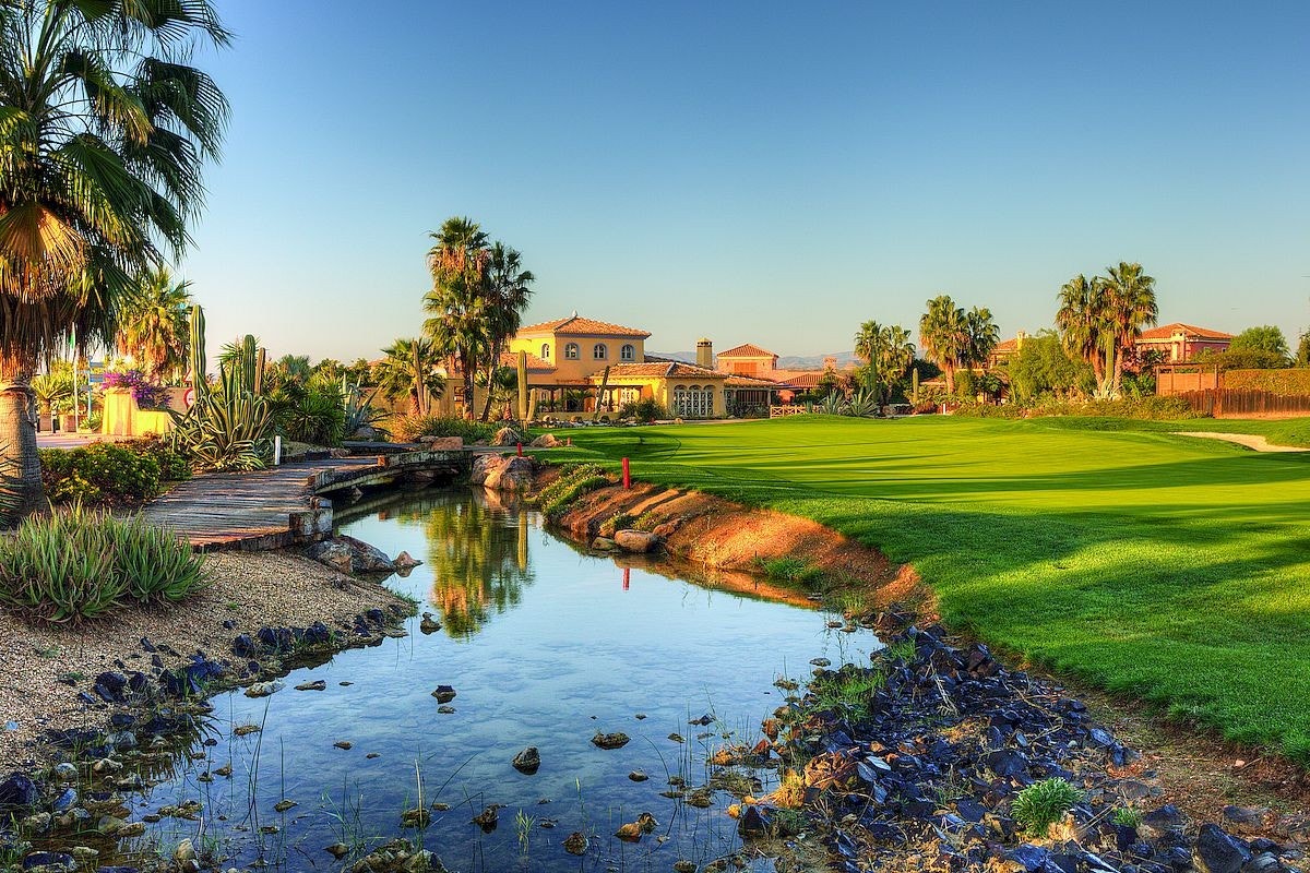 Meget flott golfbane Galleribilde