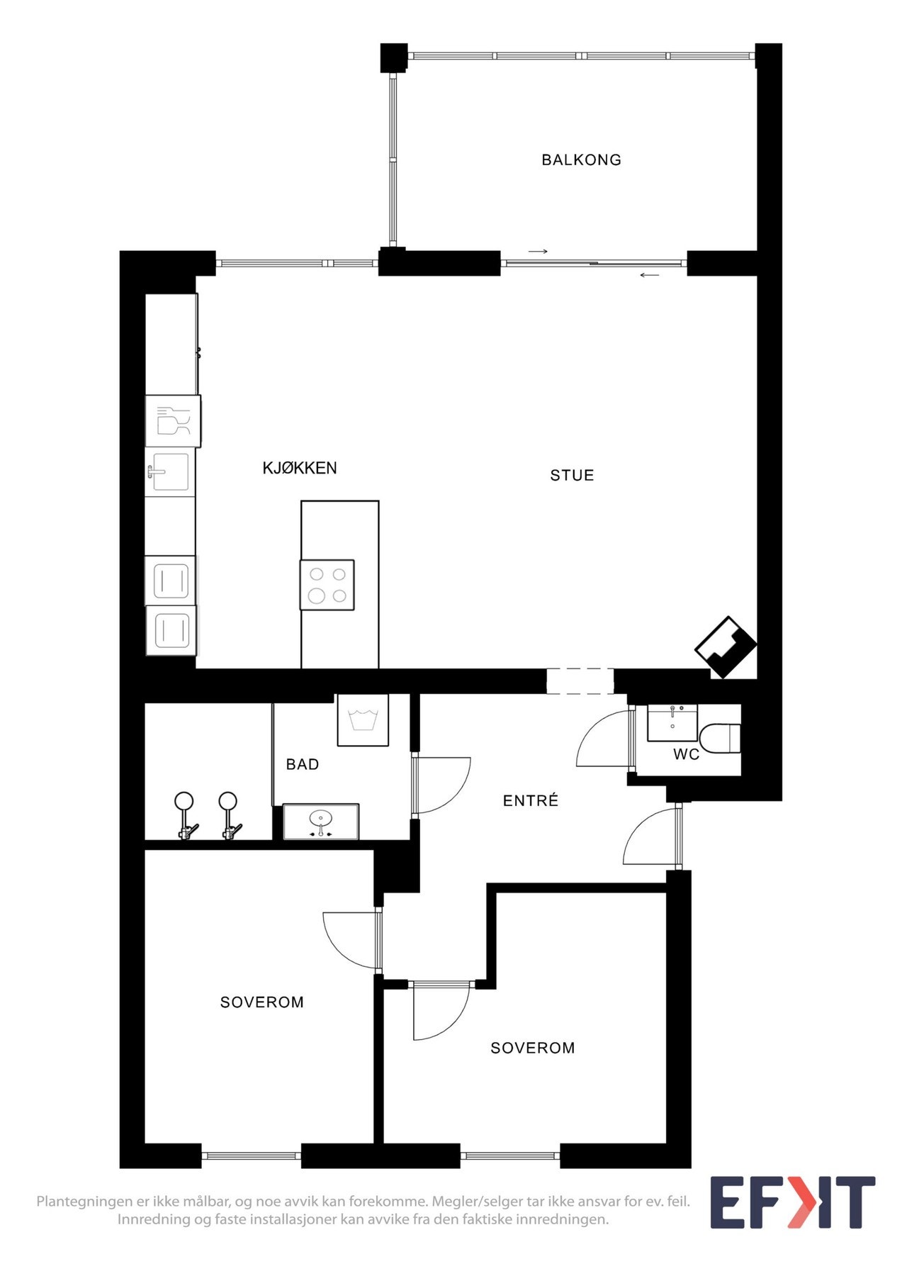 Plantegning. Galleribilde