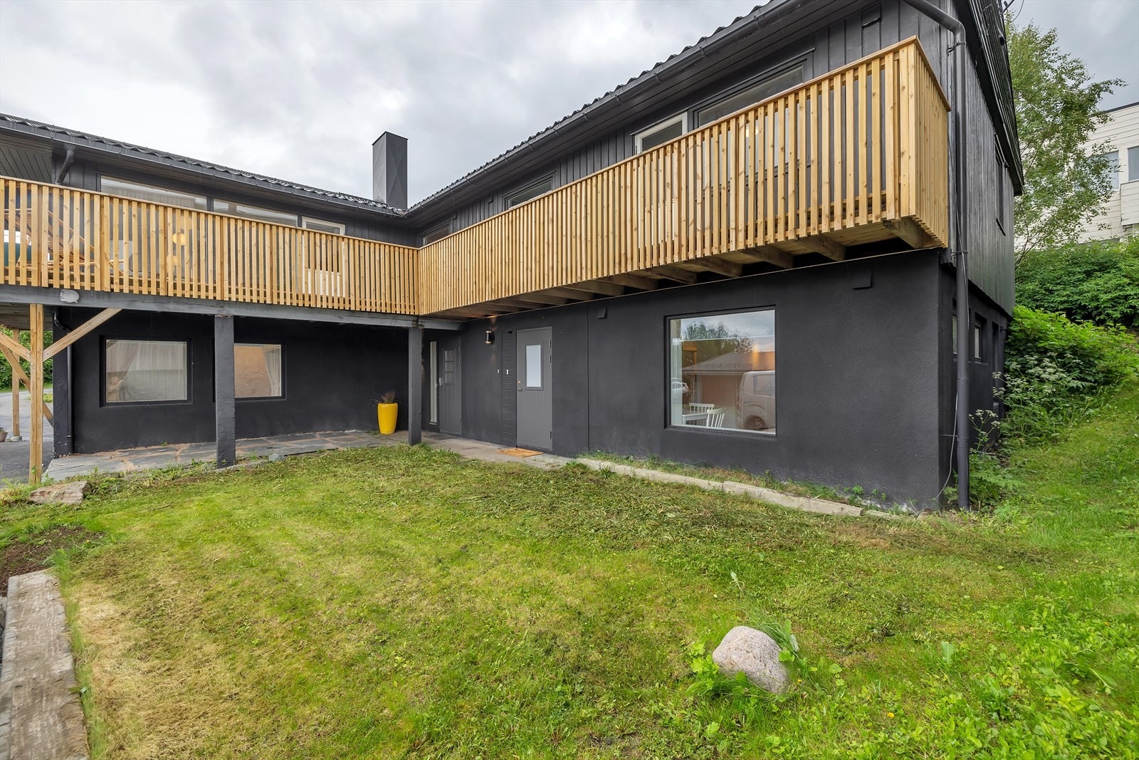 Pent opparbeidet hage. Galleribilde