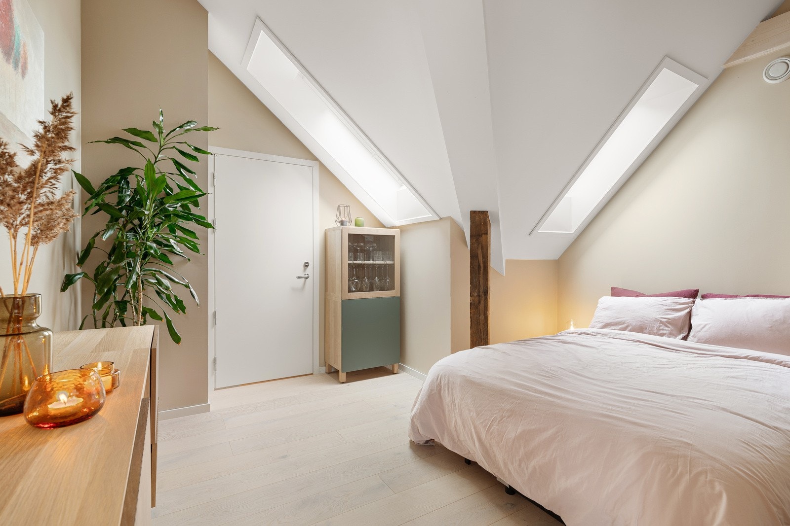 Hovedsoverom målt til ca. 11,5 kvm. Galleribilde