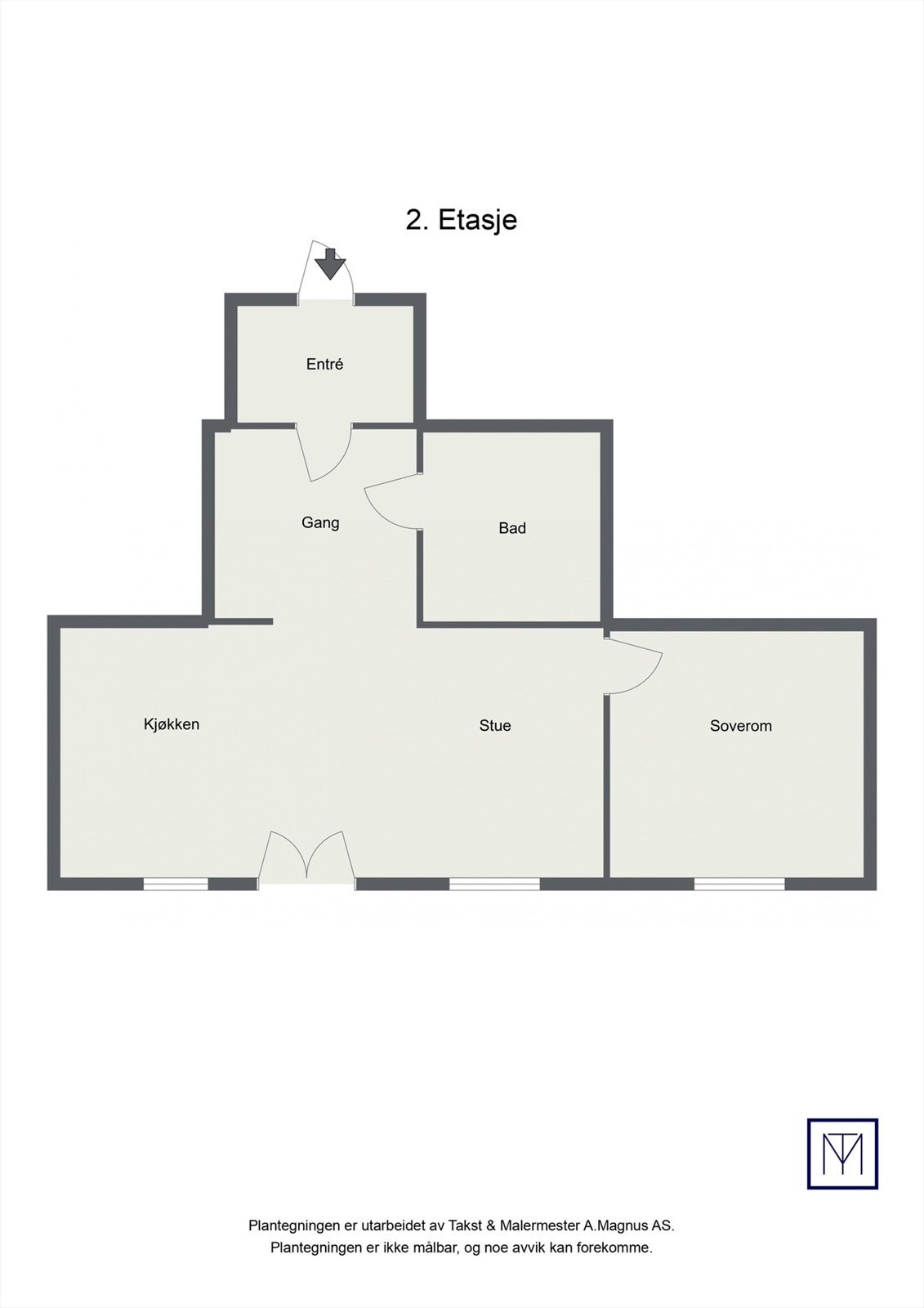 Plantegning. Galleribilde