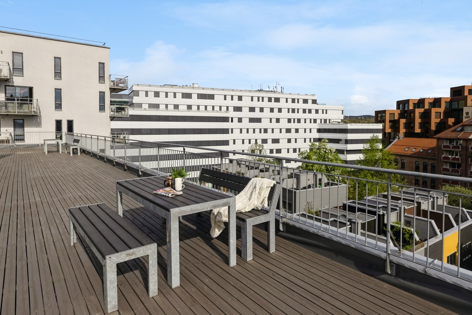 Fra takterrassen Galleribilde