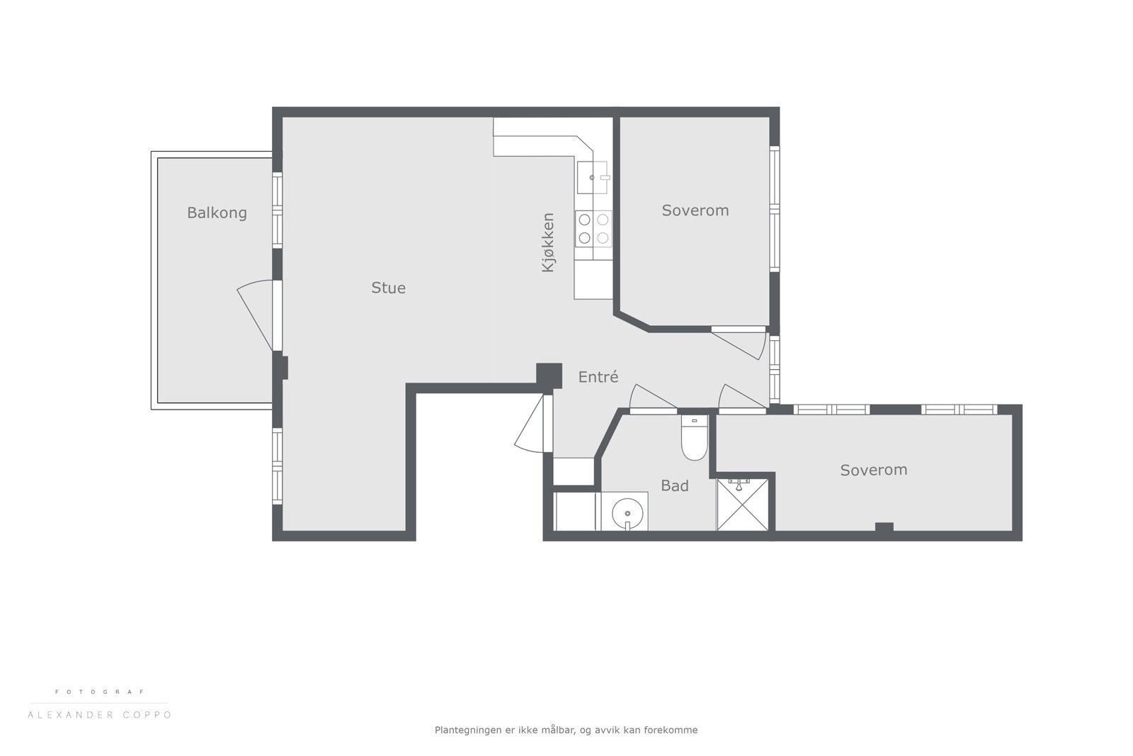 Plantegning. Galleribilde