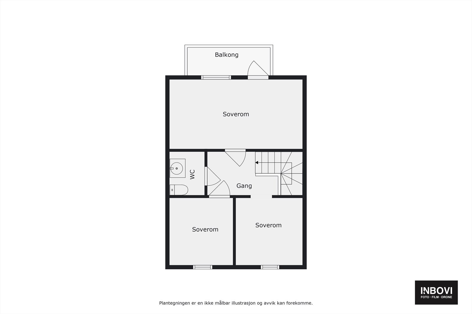 Plantegning 2.etg Galleribilde