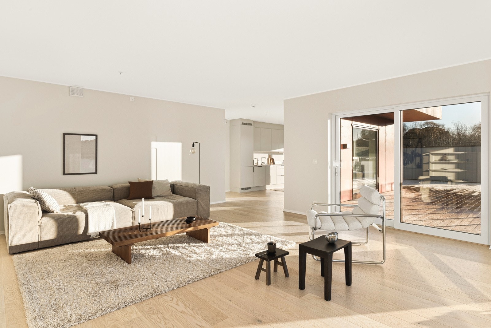 Åpen løsning som er enkel å møblere! Galleribilde