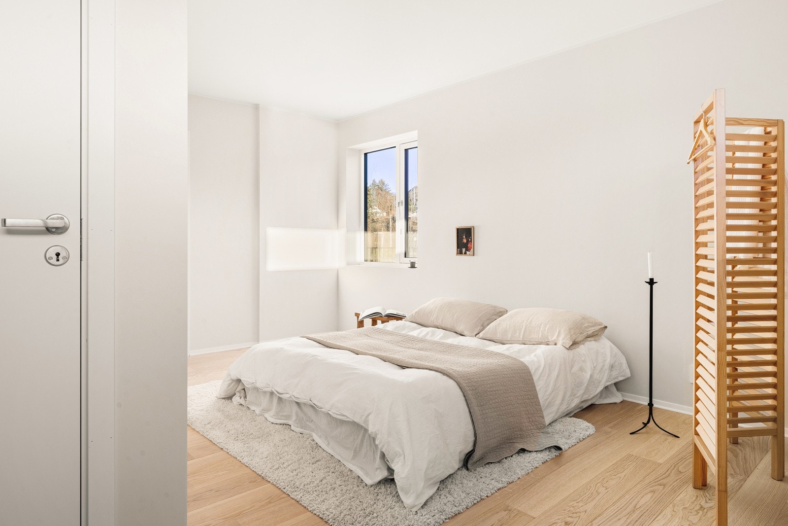 Leiligheten leveres med 1-stavs parkett på gulv. Galleribilde