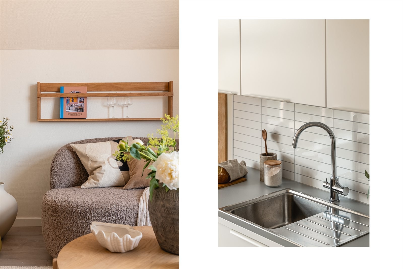 - Merk backsplash, et praktisk og vedlikeholdsvennlig valg - Galleribilde