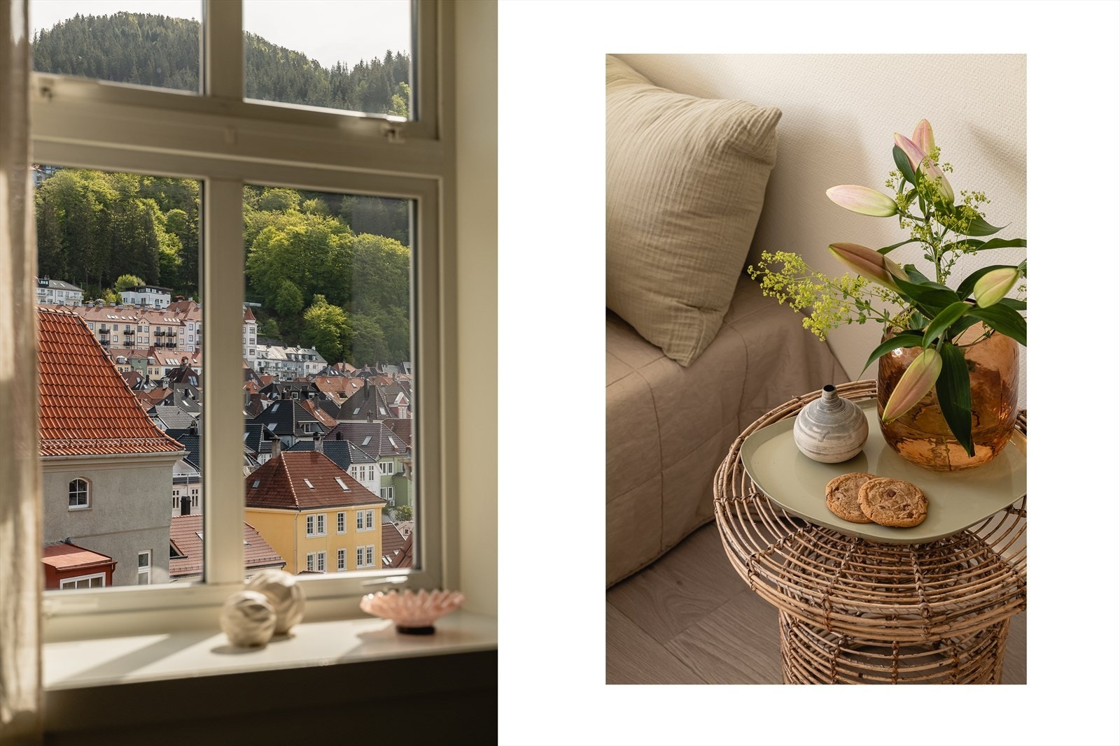 - Fra soverommet har du nydelig utsikt over nabolaget - Galleribilde