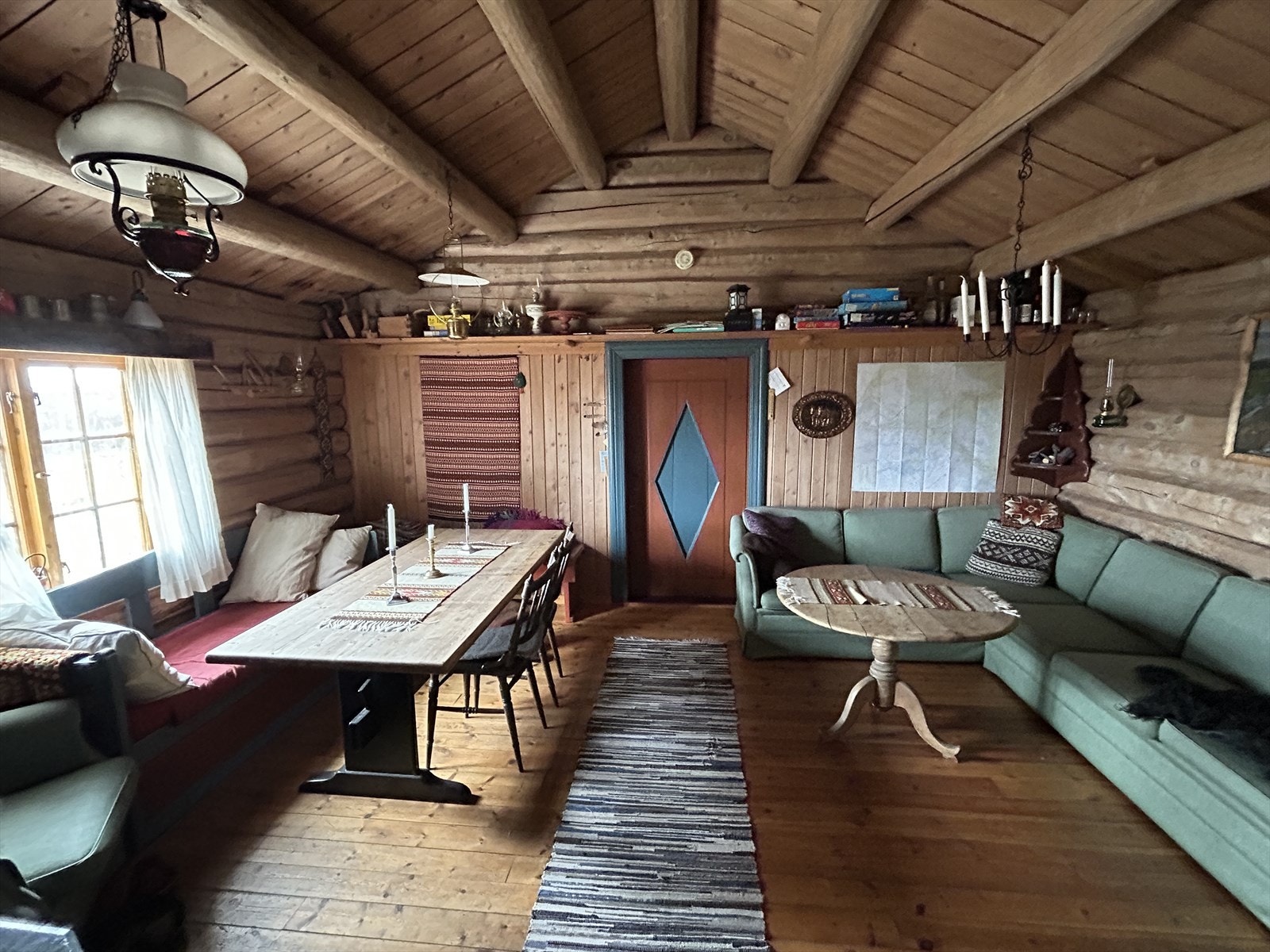 Stua i seterhuset Galleribilde
