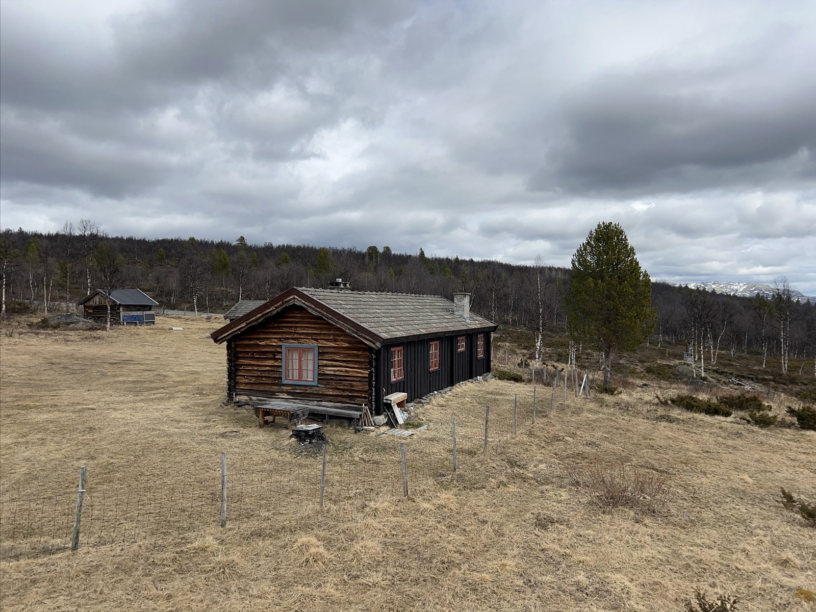Setertunet er tilnærmet flatt og liggerpent til. Galleribilde