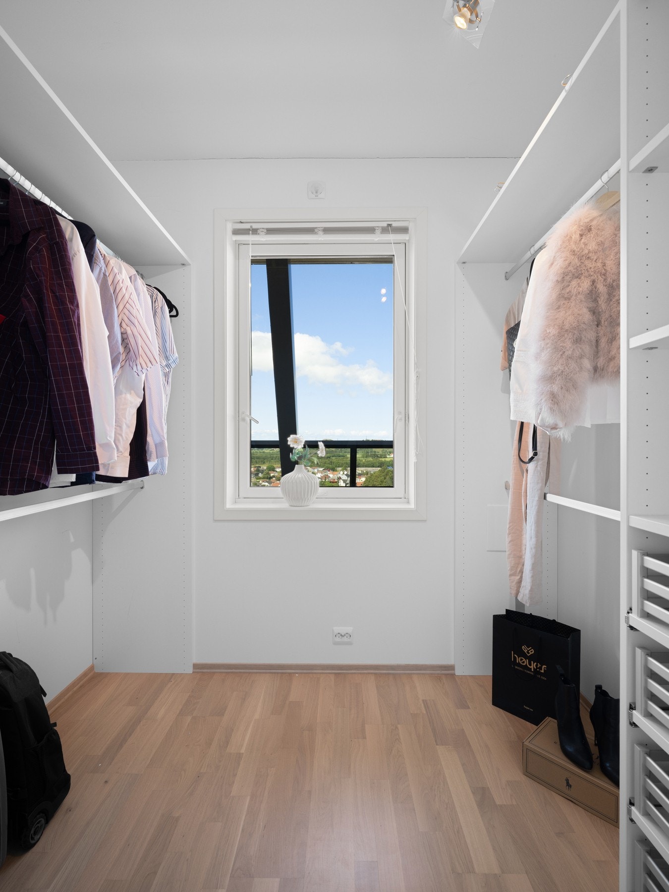 Walk-in garderobe Galleribilde