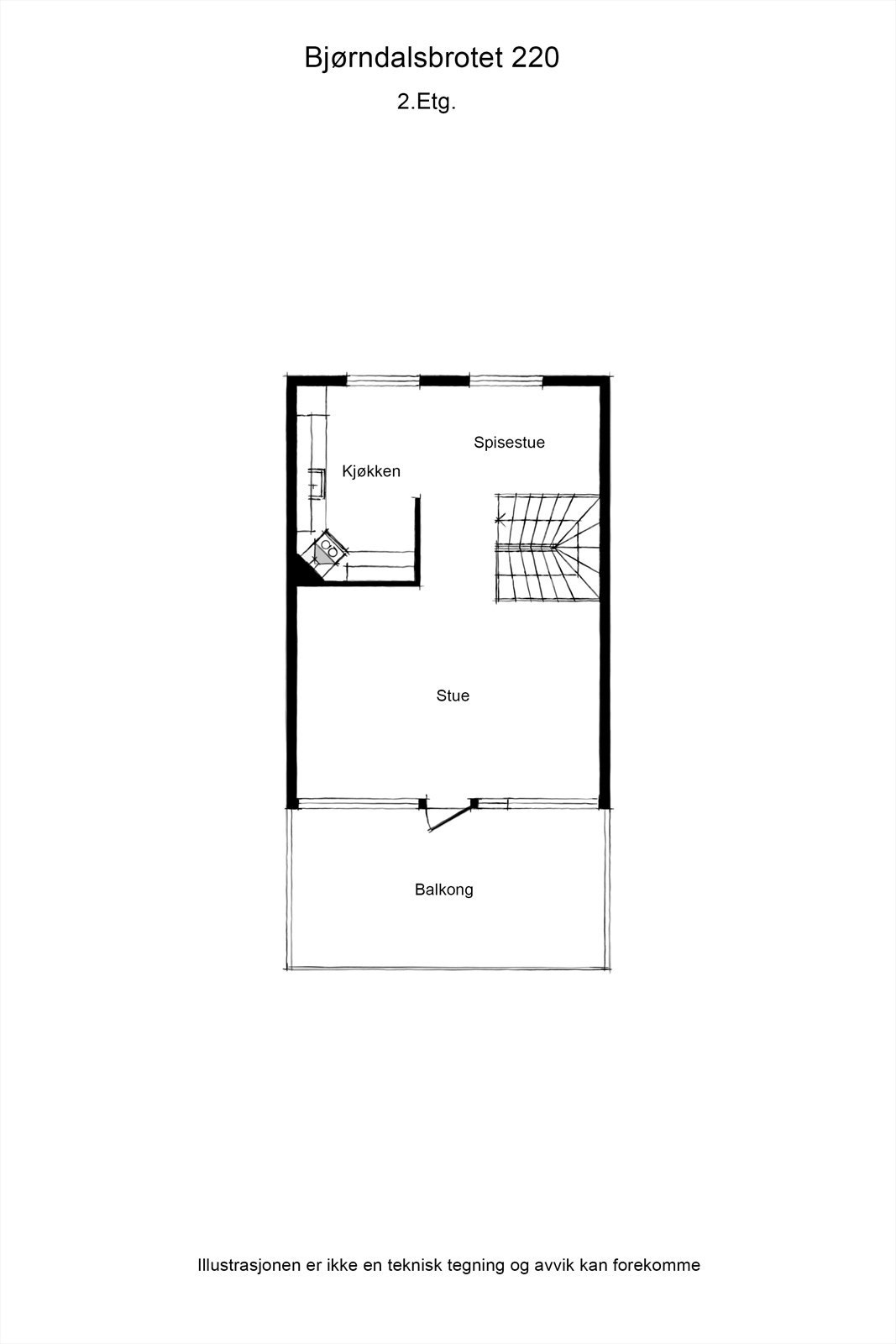Planskisse | 2.etasje Galleribilde
