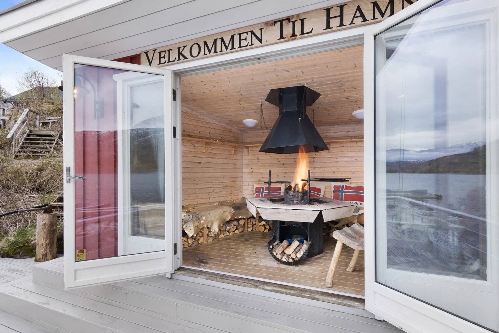 Bryggehus grillhus Galleribilde