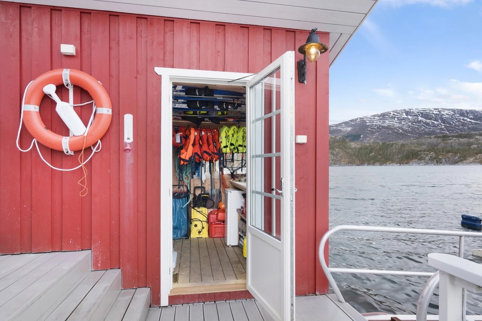 Bod utstyrs redskapshus Galleribilde