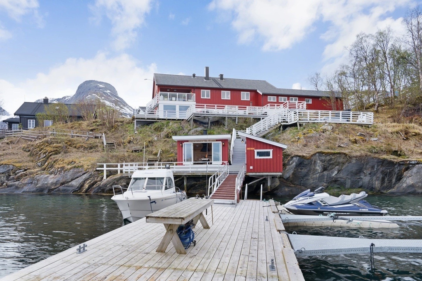 Velutstyrt bryggeanlegg. Galleribilde
