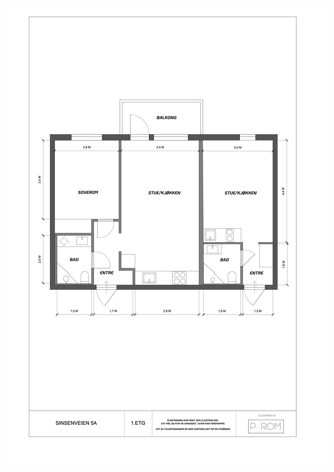 Plantegning. Galleribilde