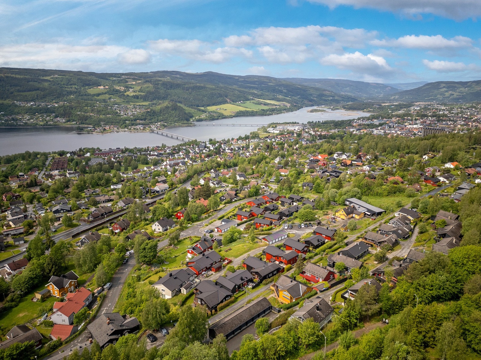 Gangavstand til sentrum og Maihaugen Galleribilde