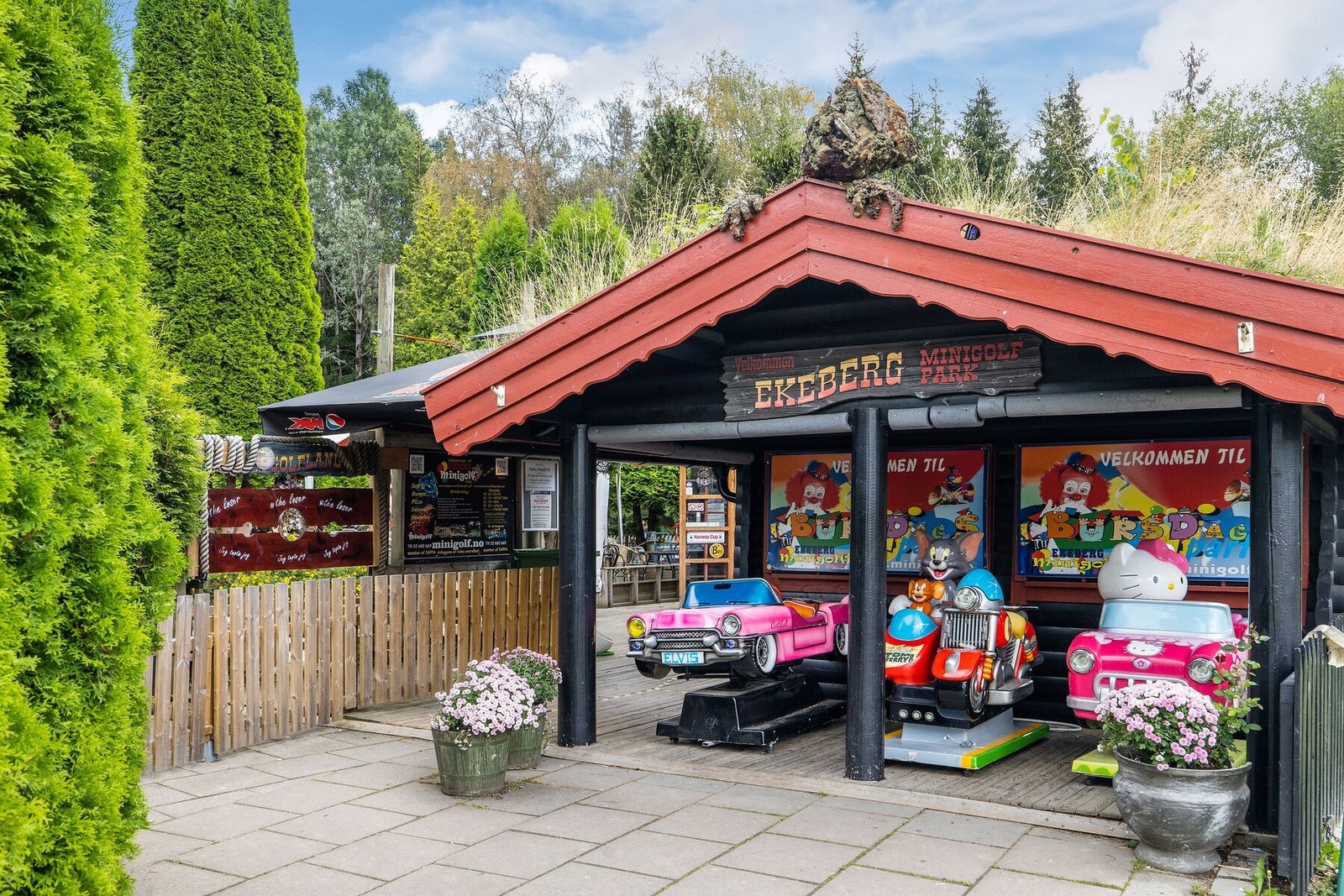 Området byr på en rekke aktiviteter får både store og små. Galleribilde