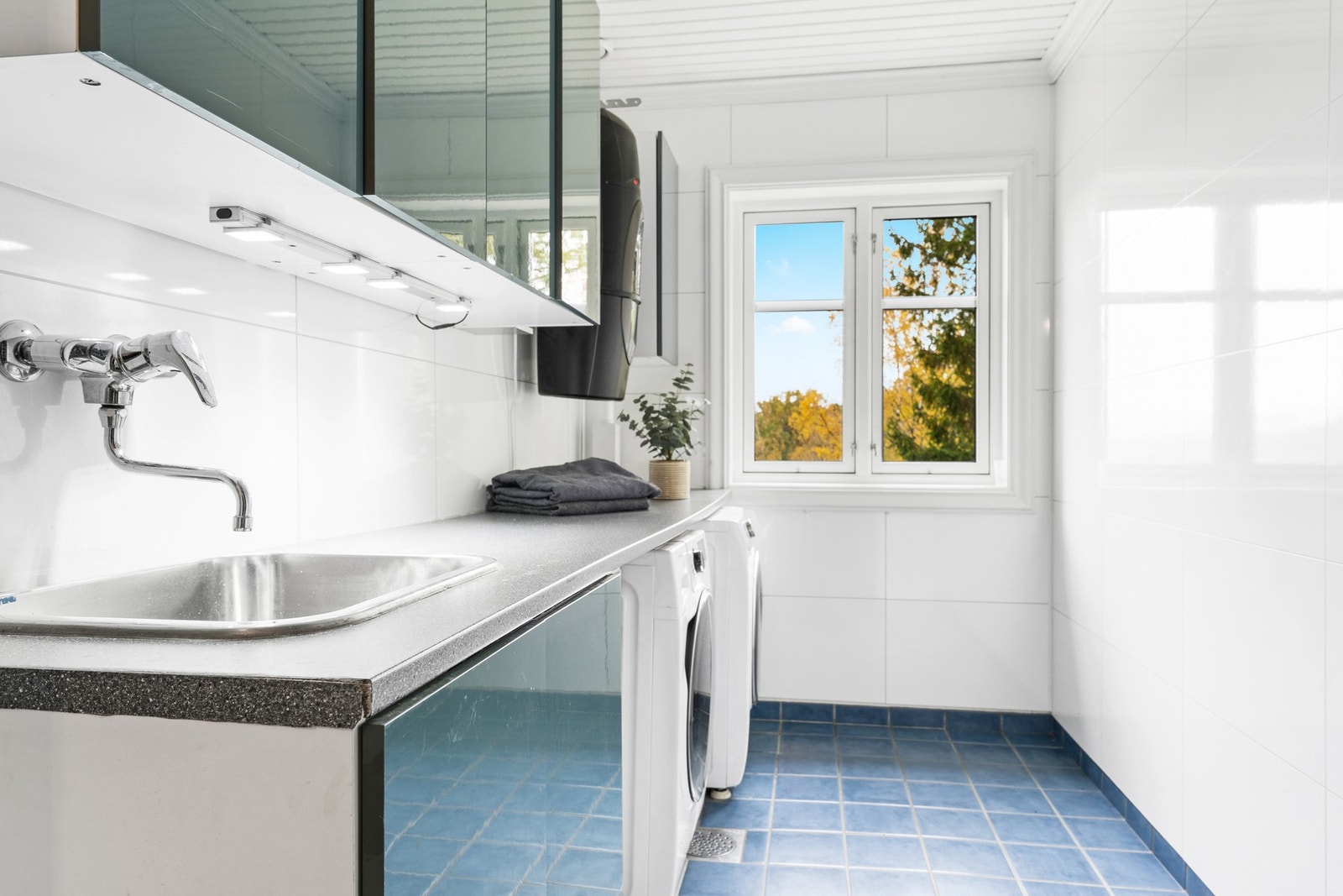 Vaskerom i 1.etasje. Galleribilde