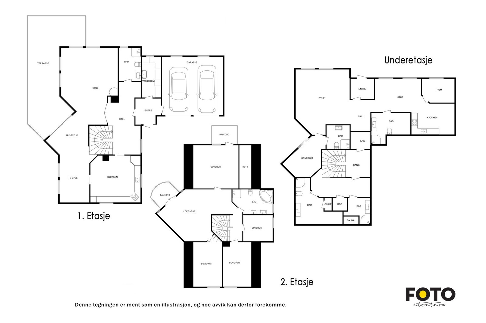 Plantegning. Galleribilde