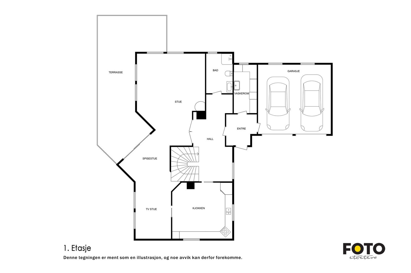 Plantegning. Galleribilde